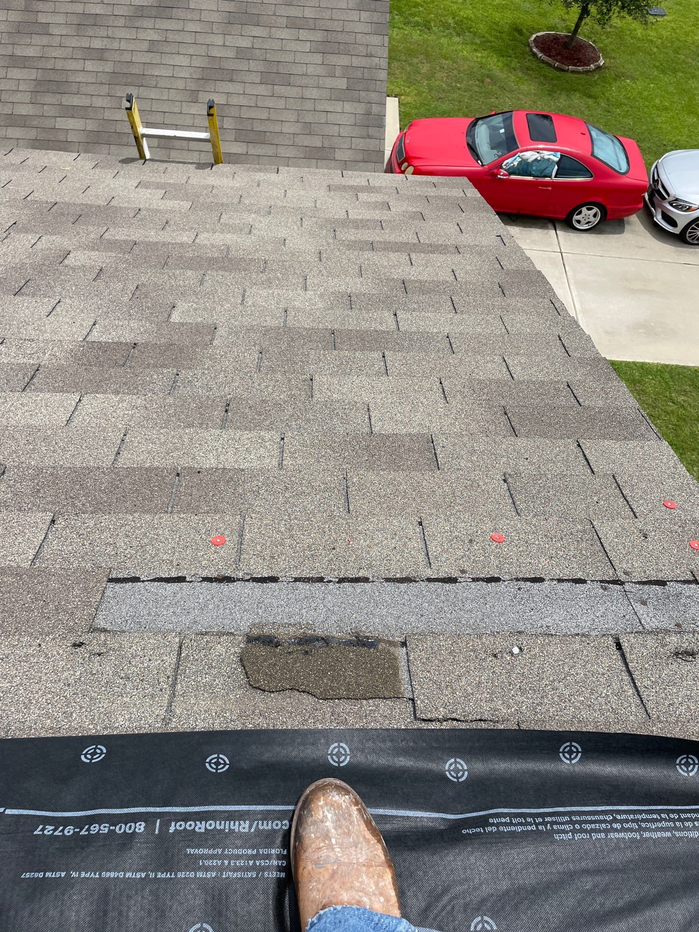 Residential Roofing Repair using Owen's Corning Duration (Lifetime) Shingles by Roof Repair Company