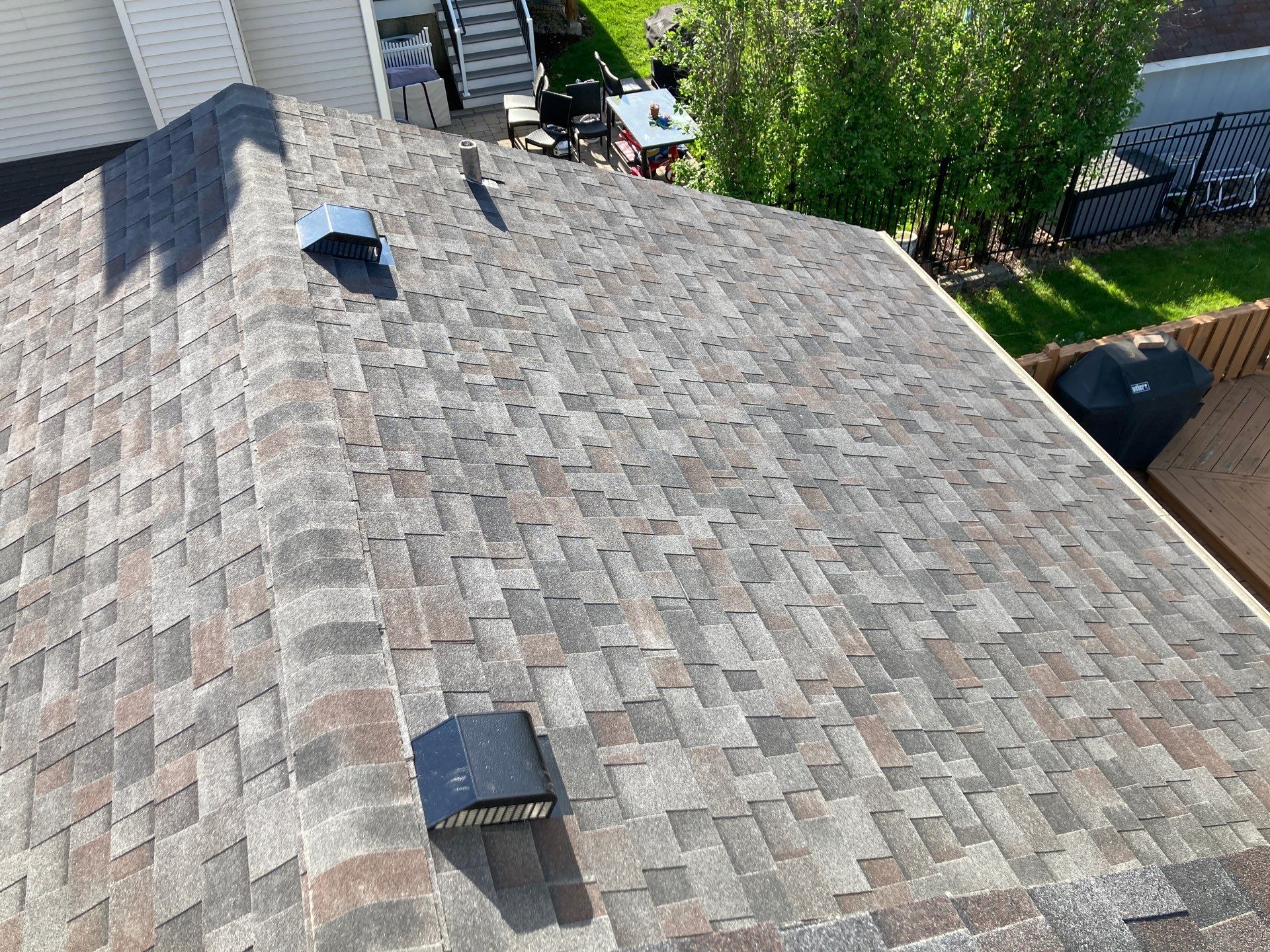 Residential Roofing Installation with Vista shingles in Wheaton by Pro Home Services Inc