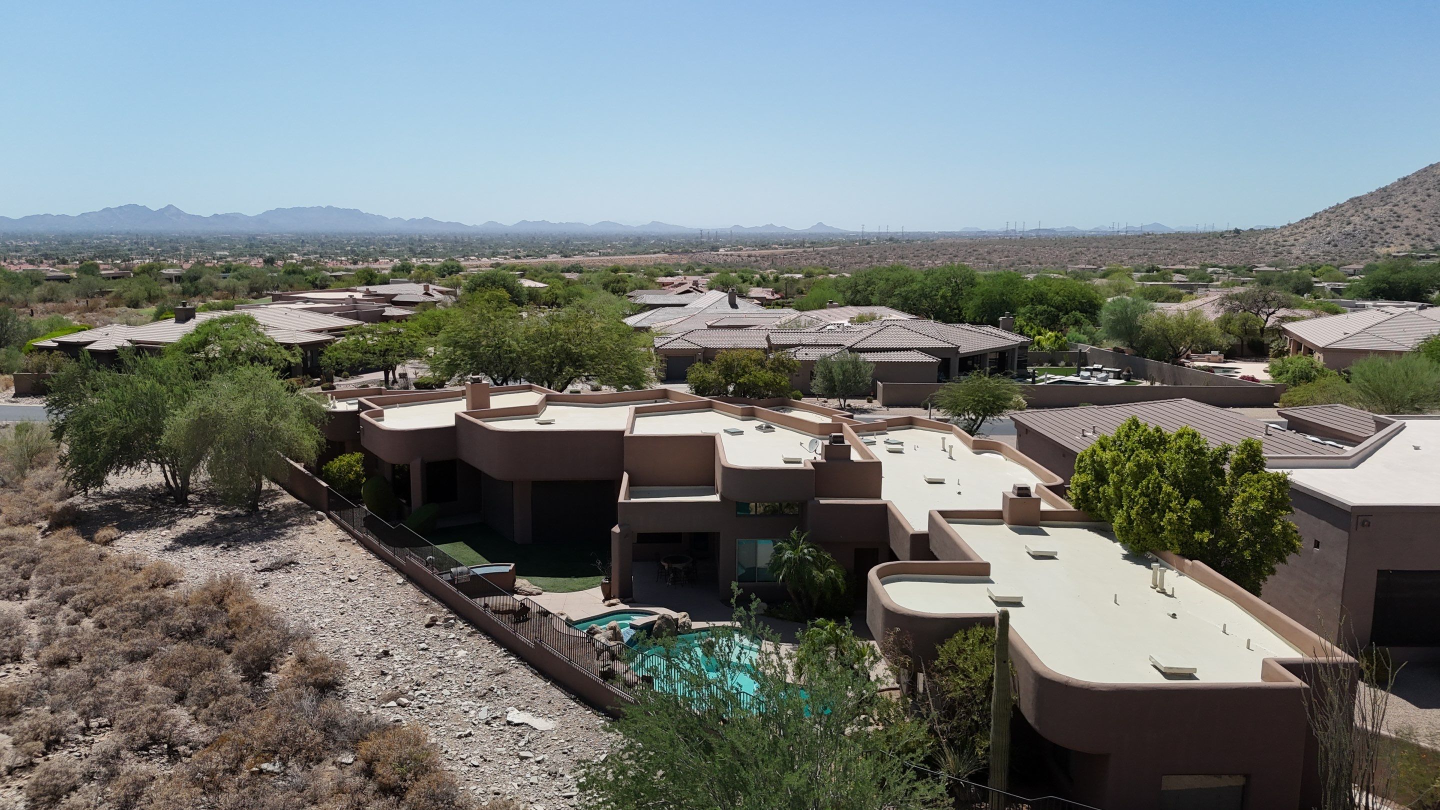Project in Scottsdale, AZ by Saint Roofing