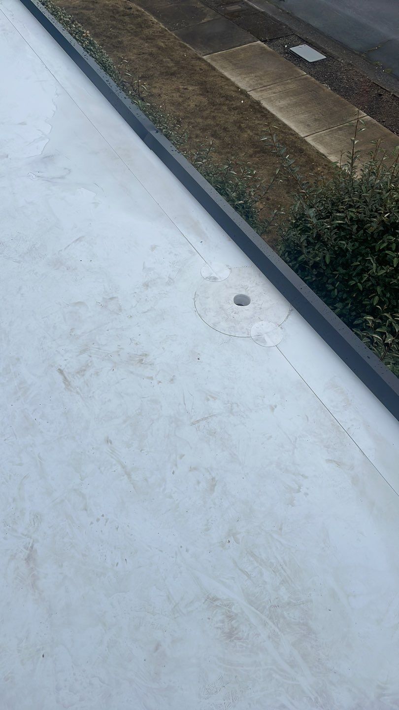 Commercial Roofing Installation using GAF 60Mil TPO  by Orezona Building & Roofing Company, Inc.