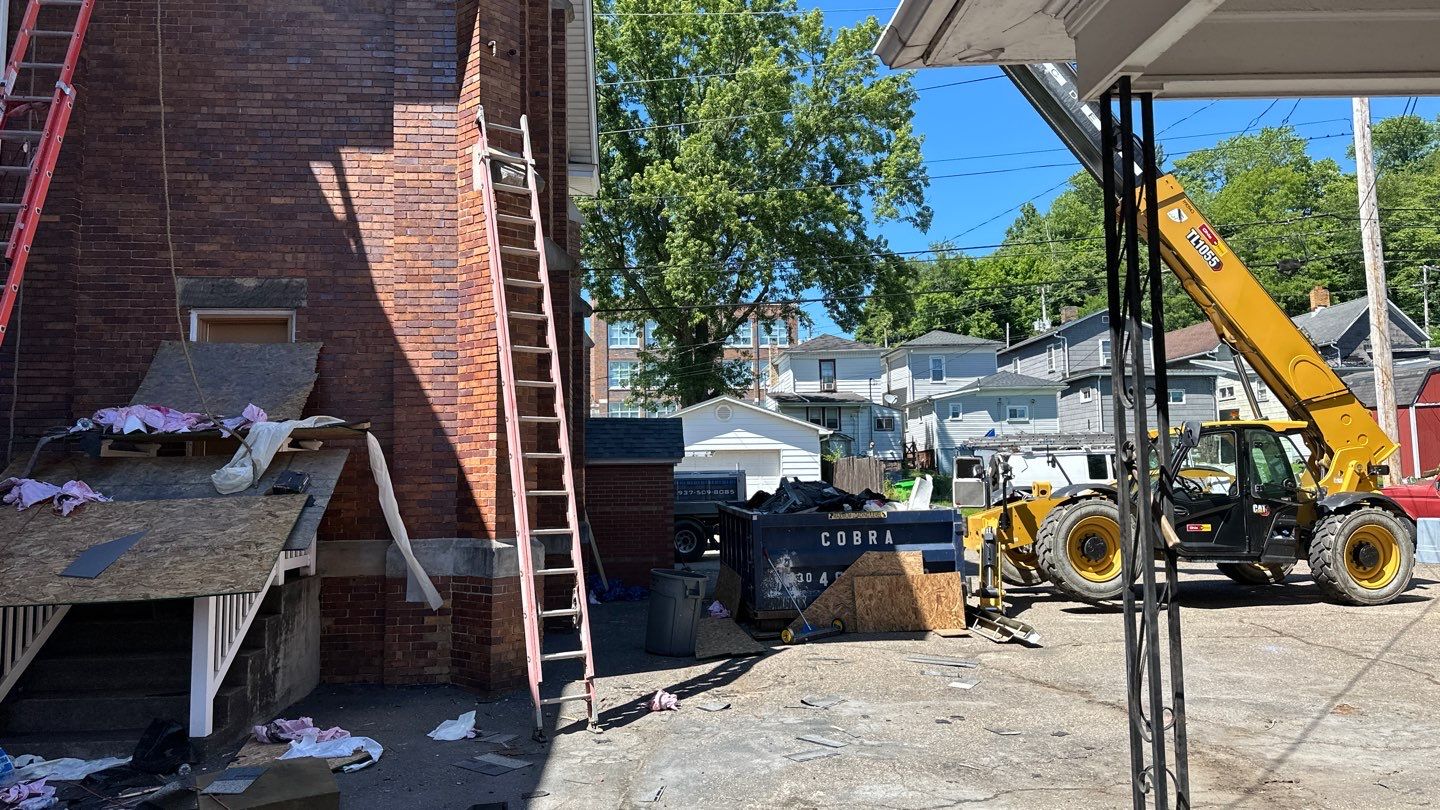 Commercial Roofing Installation using Duration Series Shingles - Estate Gray by RoofX 