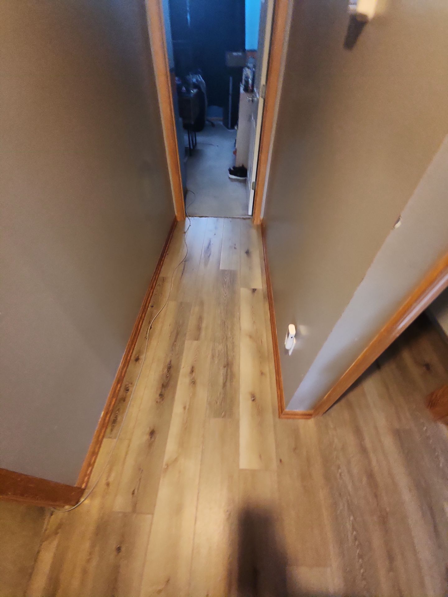 Bathroom Remodel using Luxury Vinyl Plank by The Shower Company