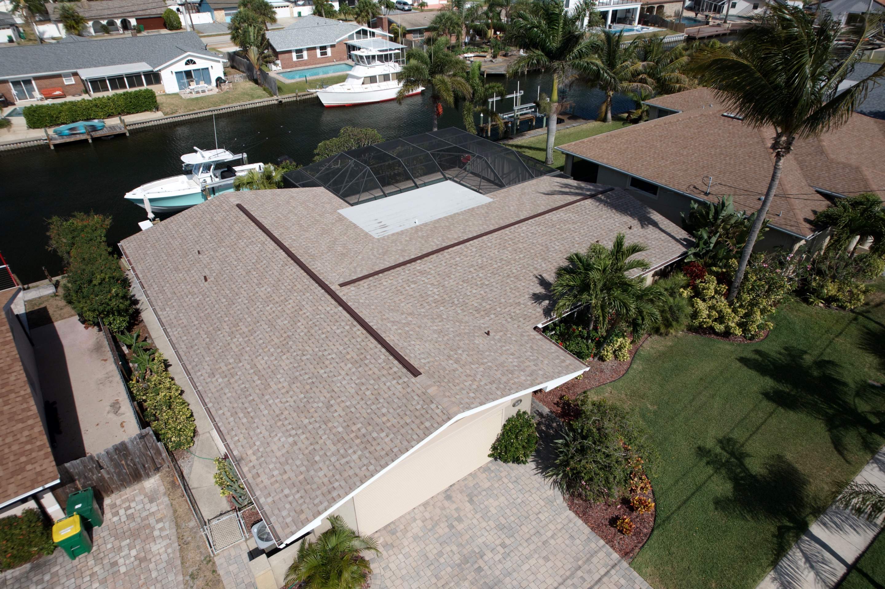 Full Roof Replacement and Plywood Deck Repair in Merritt Island by Wiedmann Construction & Roofing