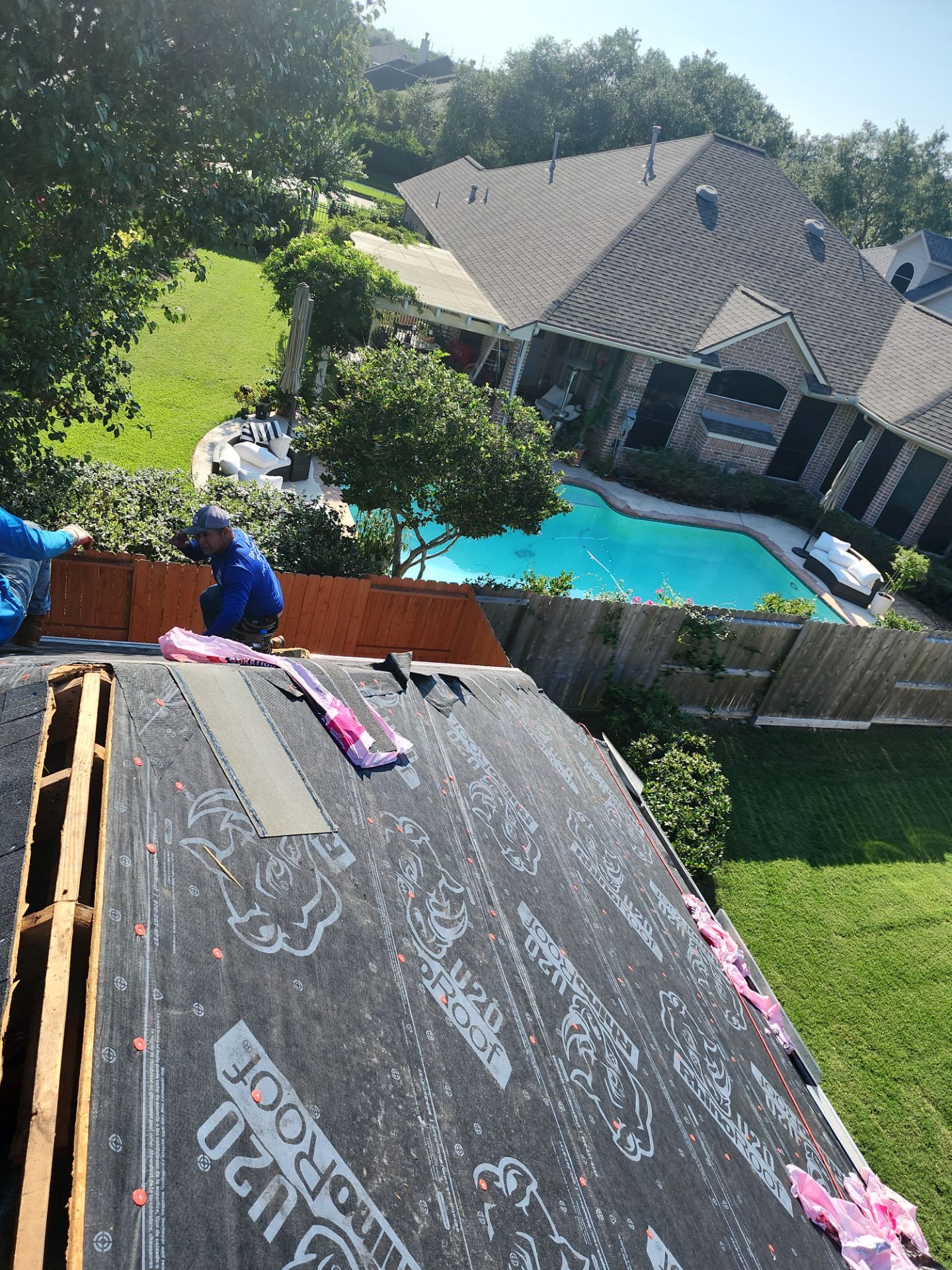 Residential Roofing Repair using Owen's Corning Duration (Lifetime) Shingles by Roof Repair Company