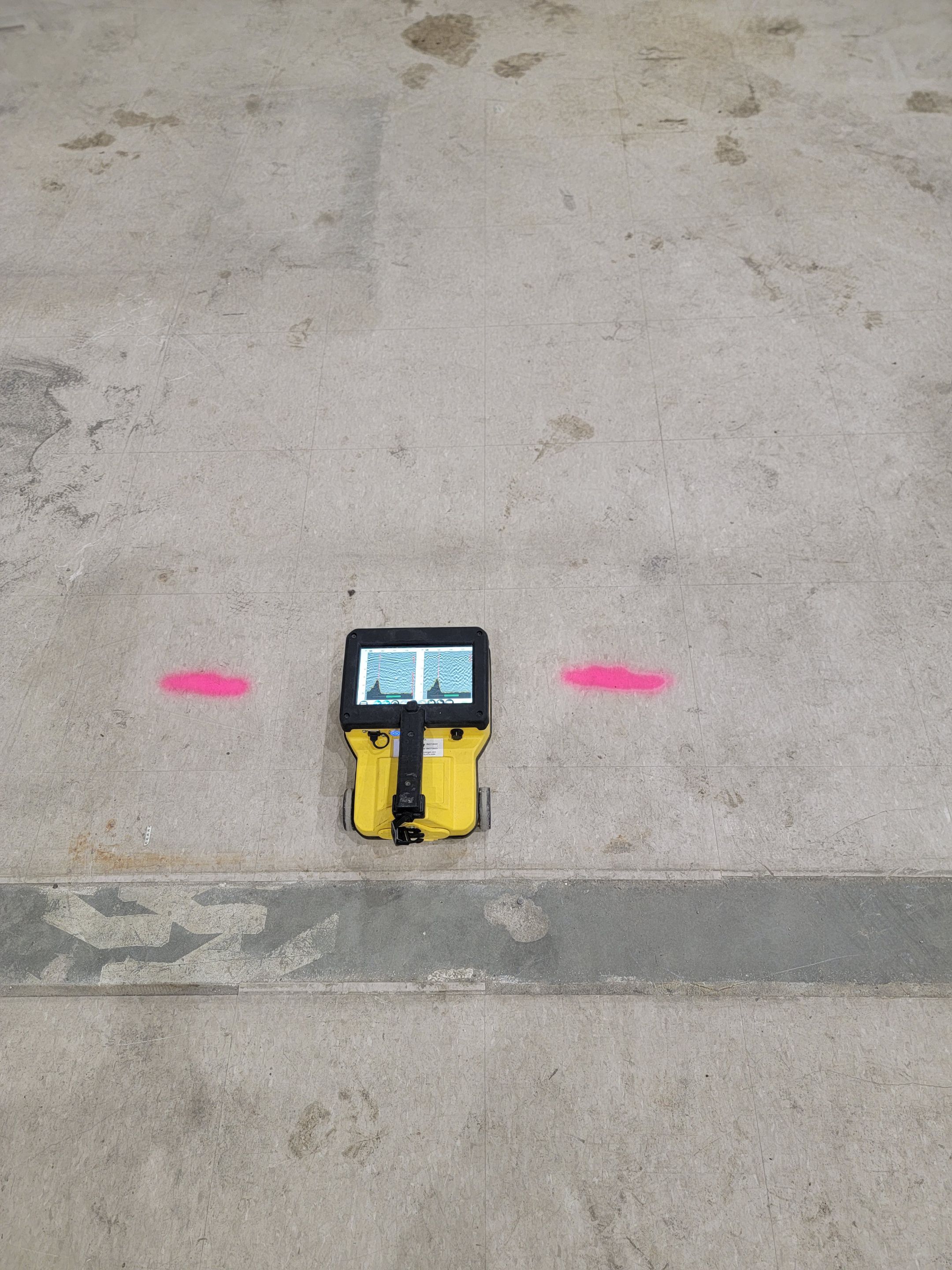 Concrete Scanning using Concrete GPR Scanner by Alsip Locating Service, LLC