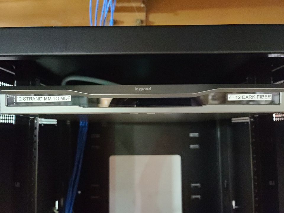 Structure Cable Installation using Cat 6 Cabling & Fiber  by Firmament Solutions