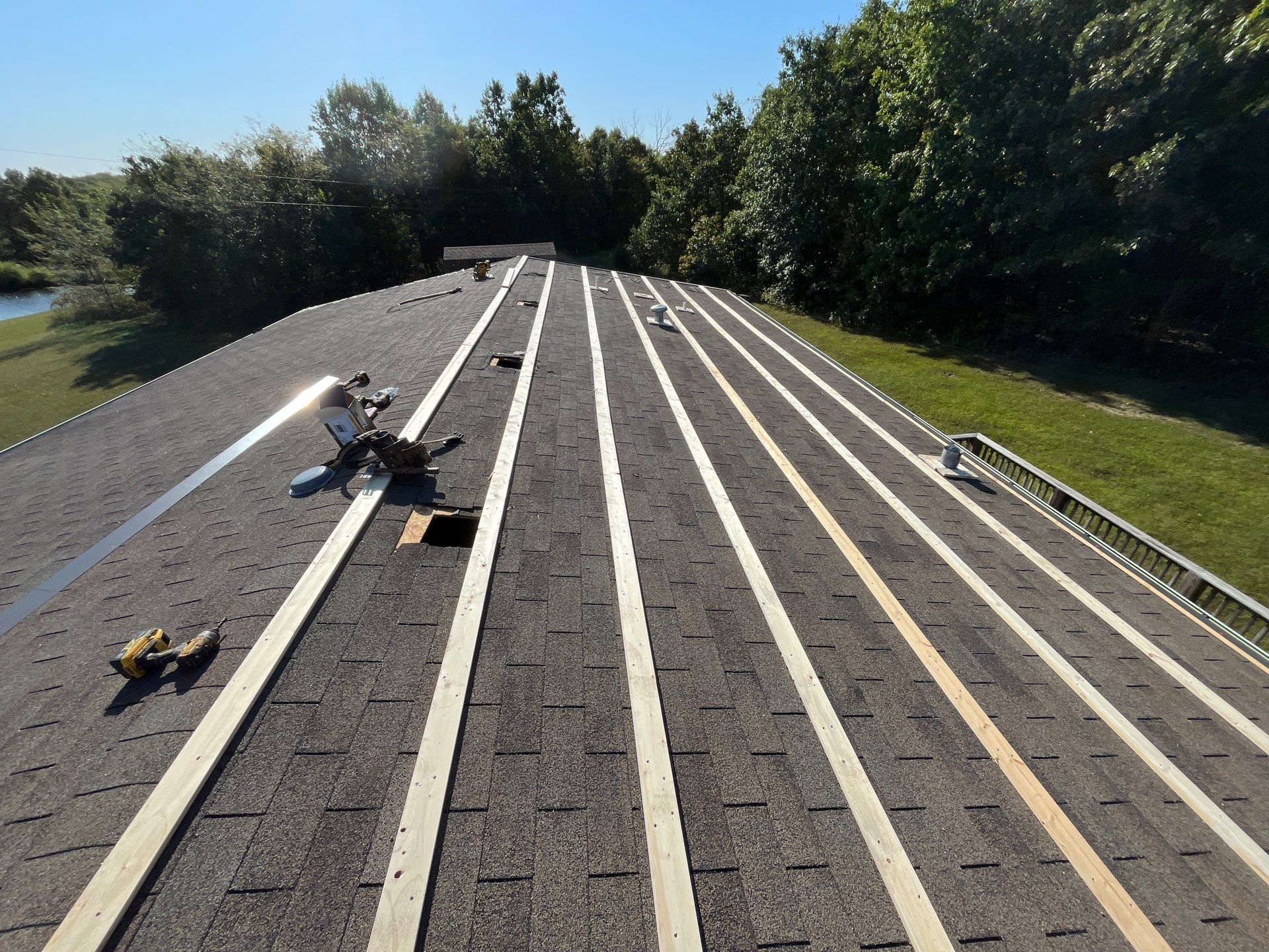 Residential Roofing Install - 29 Gauge G-Rib Metal  by Titan Commercial & Residential Roofing 