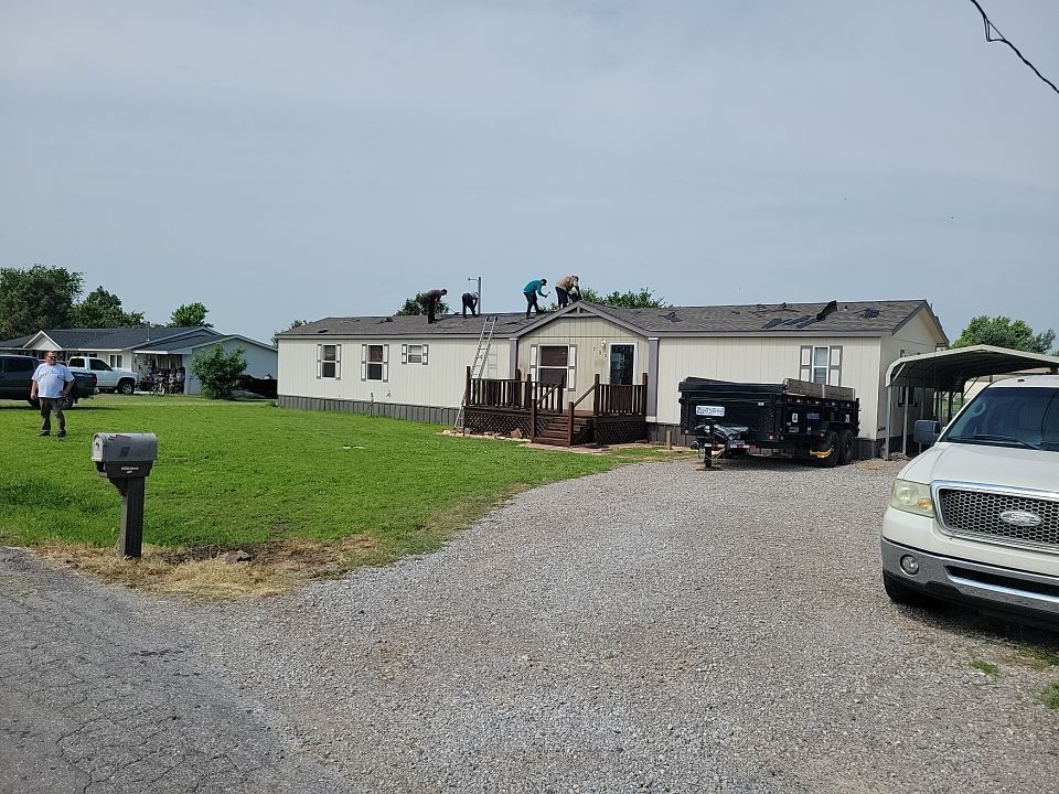 Roof Replacement in Amber, OK by Z Construction & Roofing, LLC