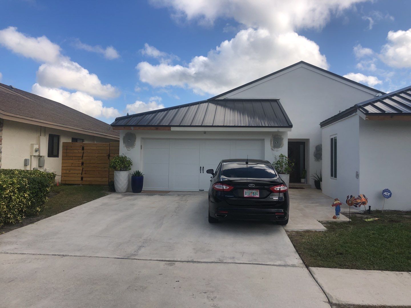 Residential Roofing Installation using 1" Nail strip metal roof by BLUES BROTHERS ROOFING