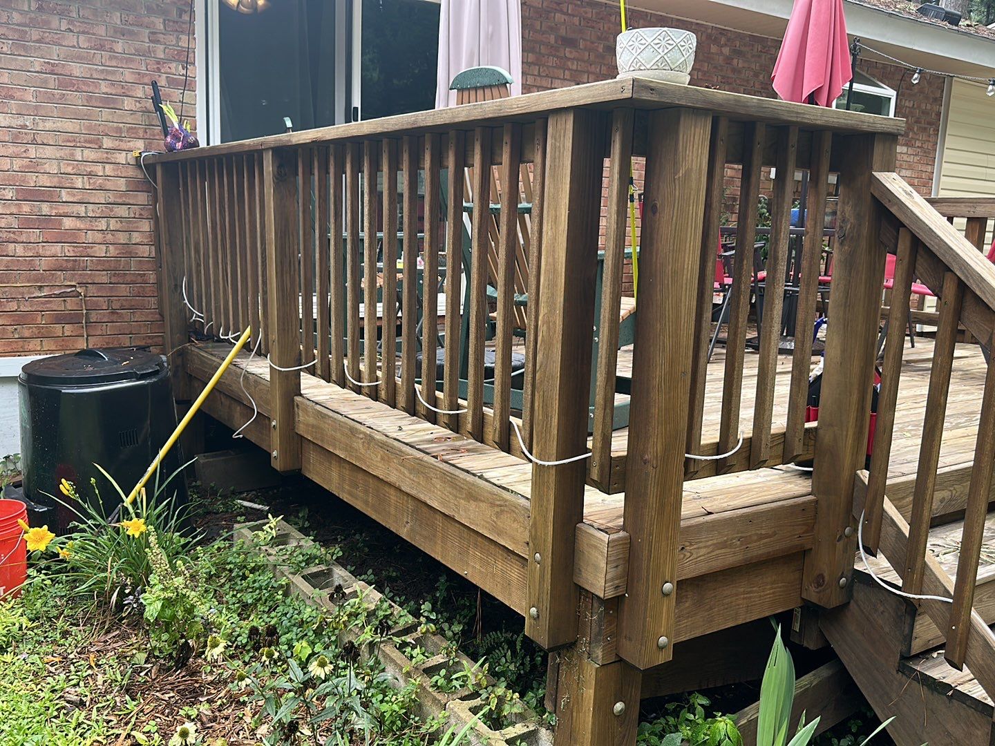 Coated Deck using Wood Sealant by DuraSeal