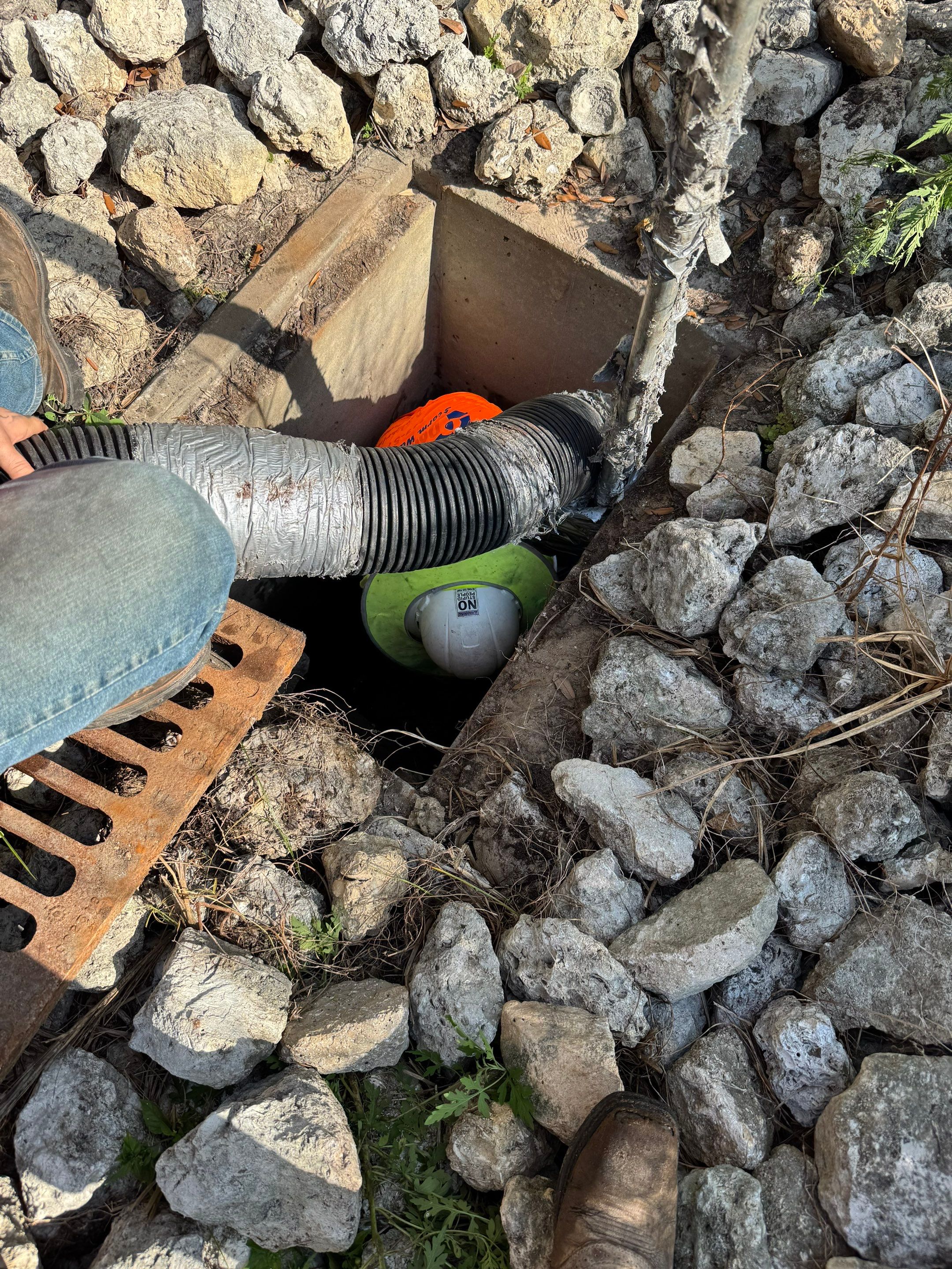 North Naples Community Stormwater Catch Basin Cleaning by APS Power & Water