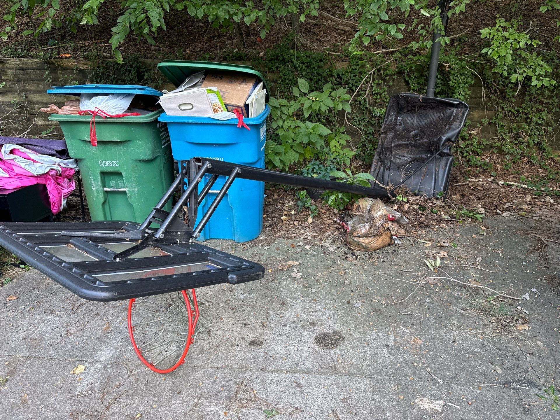 Project in Matthews by Badger Hauling