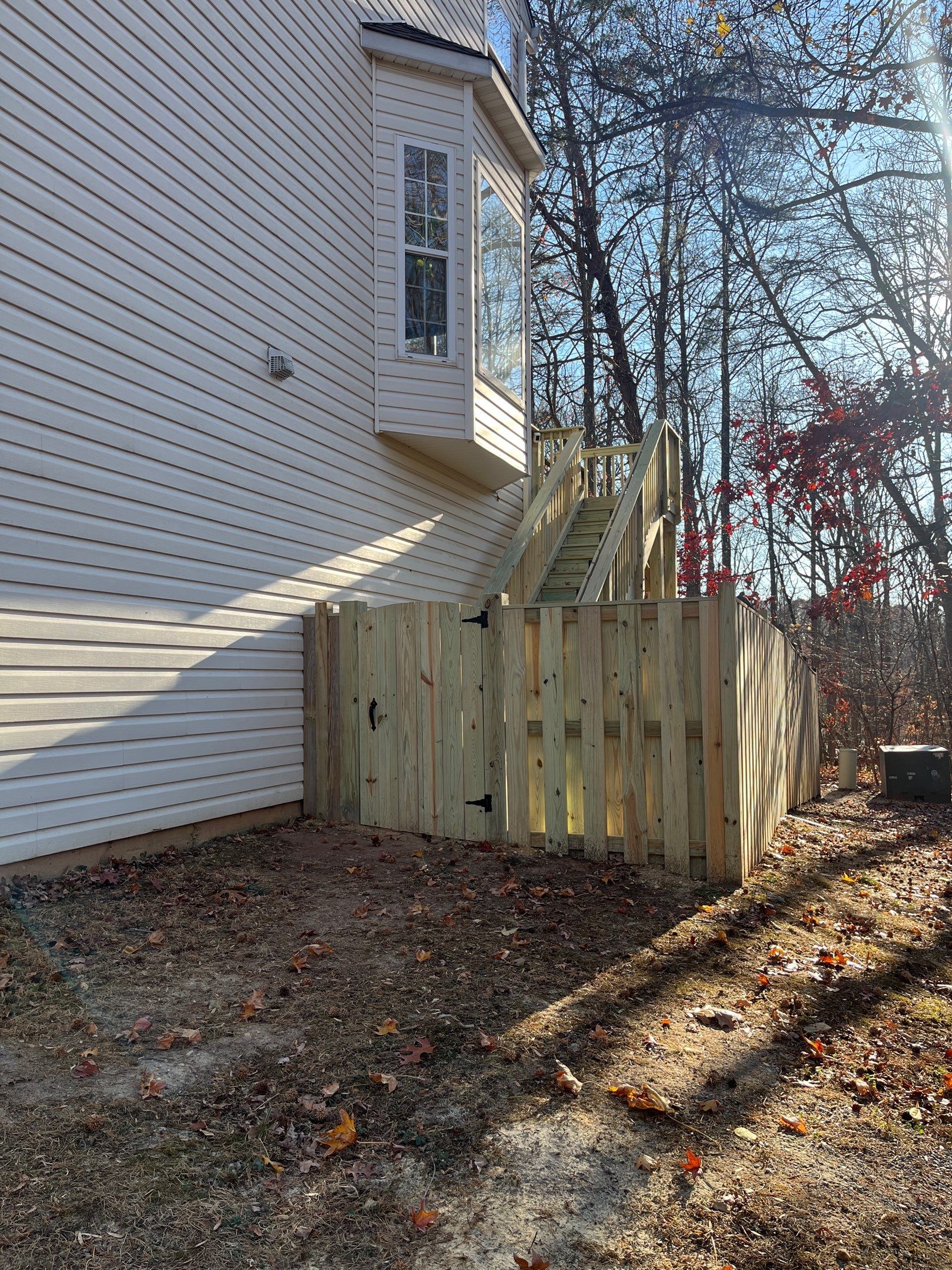 Exterior Carpentry using Pressure Treated Lumber by RJC General Construction, LLC.