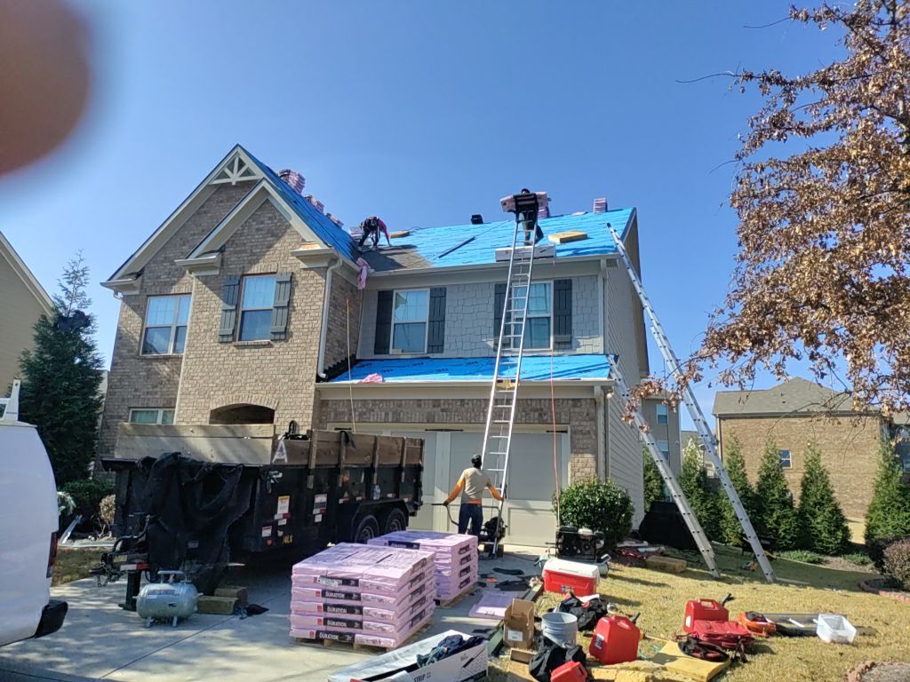 Residential Roofing Installation using Owens Corning by Inspector Roofing and Restoration