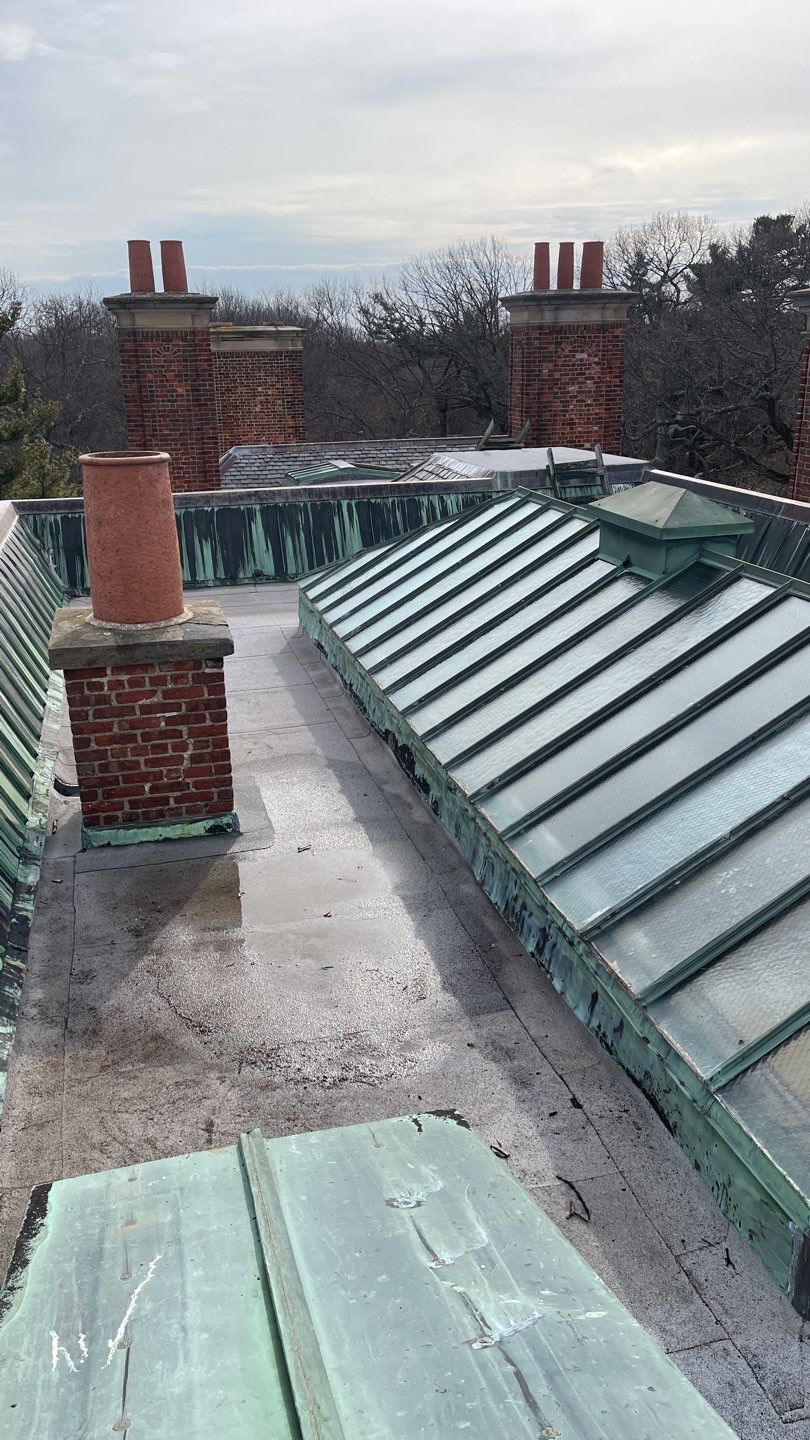 Caumsett Mansion by Above All Gutters