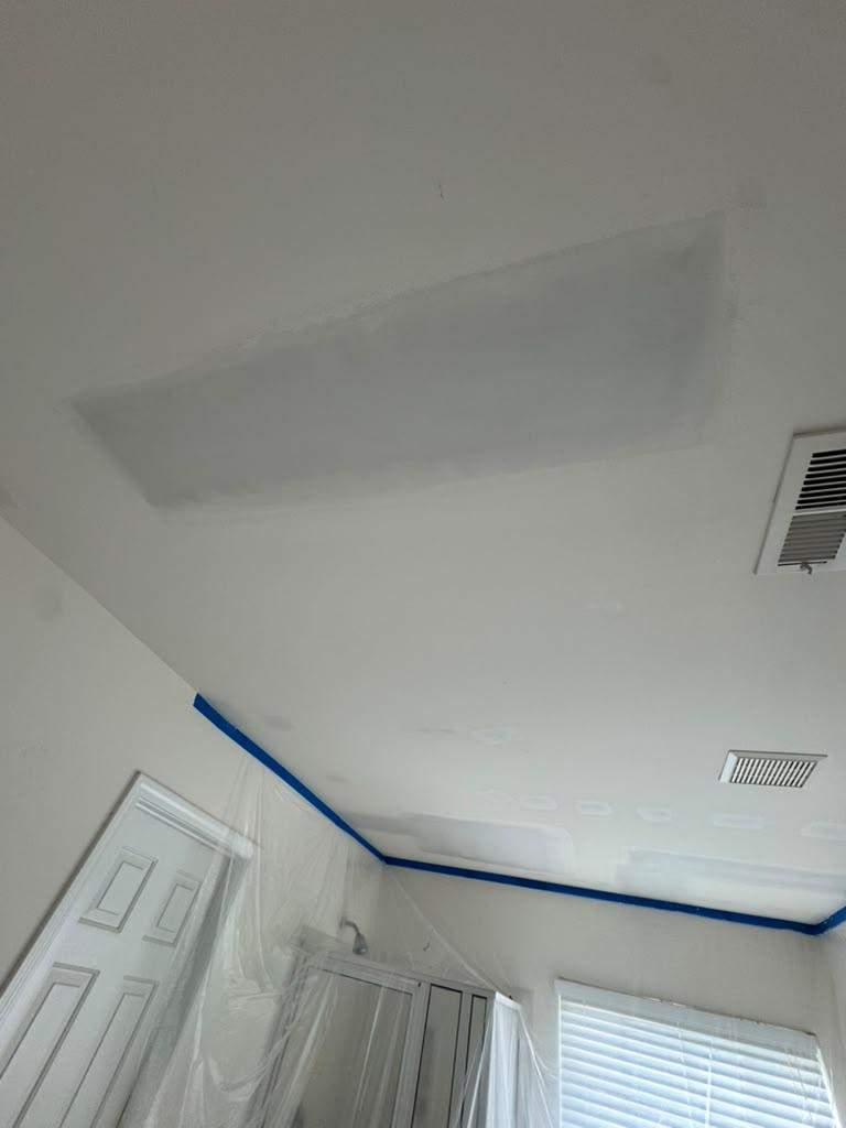 Roof replacement, interior and gutter repair by hail and wind damage by Just Brilliant Restoration JBR