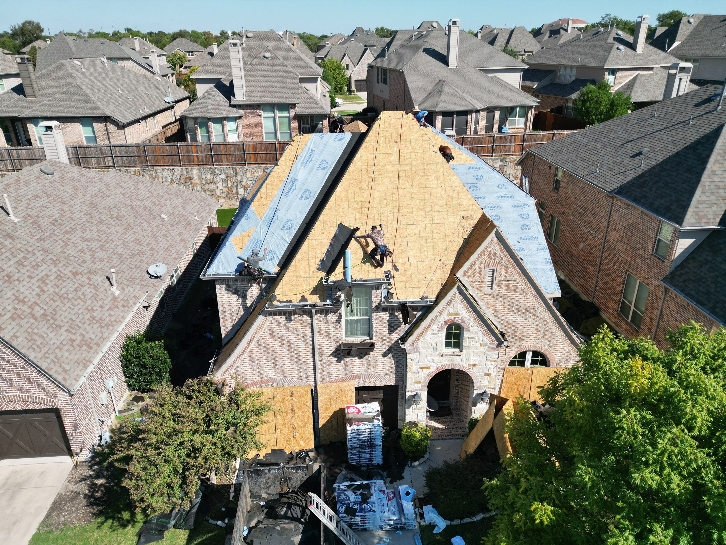 Project in Plano by Big Sky Roofing & Construction, LLC