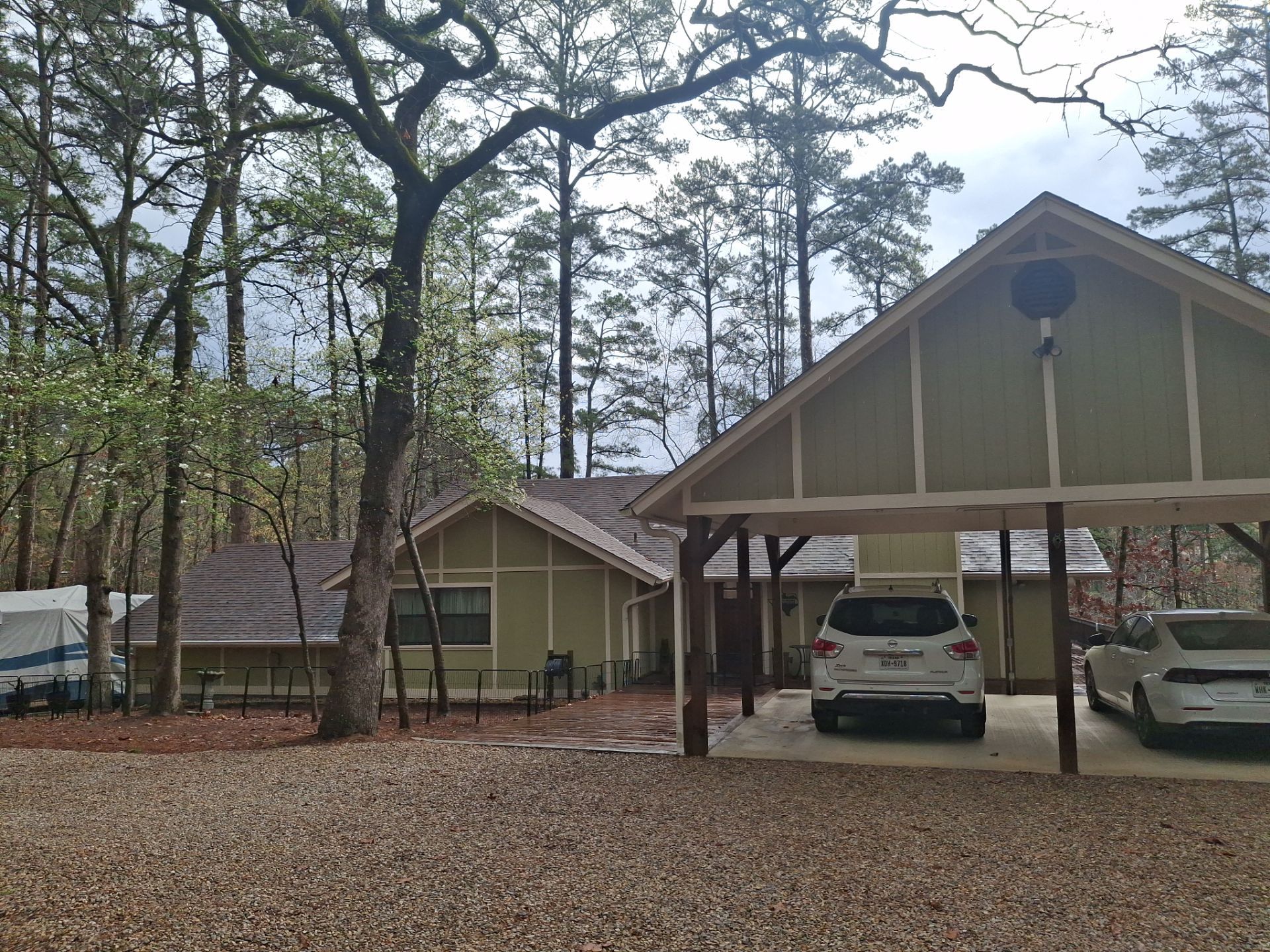 Complete Exterior Color Transformation in Holly Lake Ranch, Texas by Quality Coats Painting