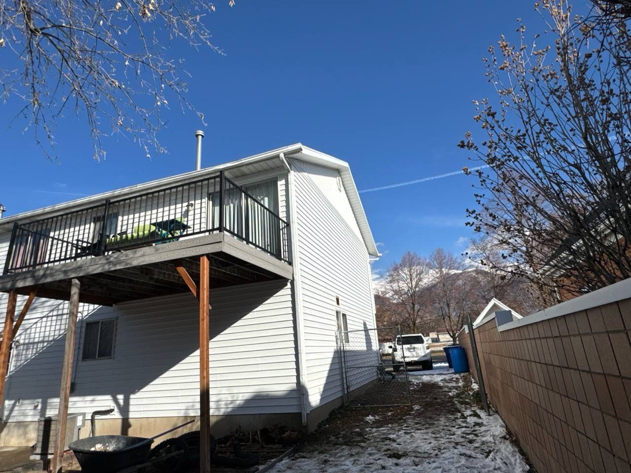 Kaysville | Master Stucco Conversion | Mixed Vinyl Profiles in Crisp White by Ideal Siding Utah