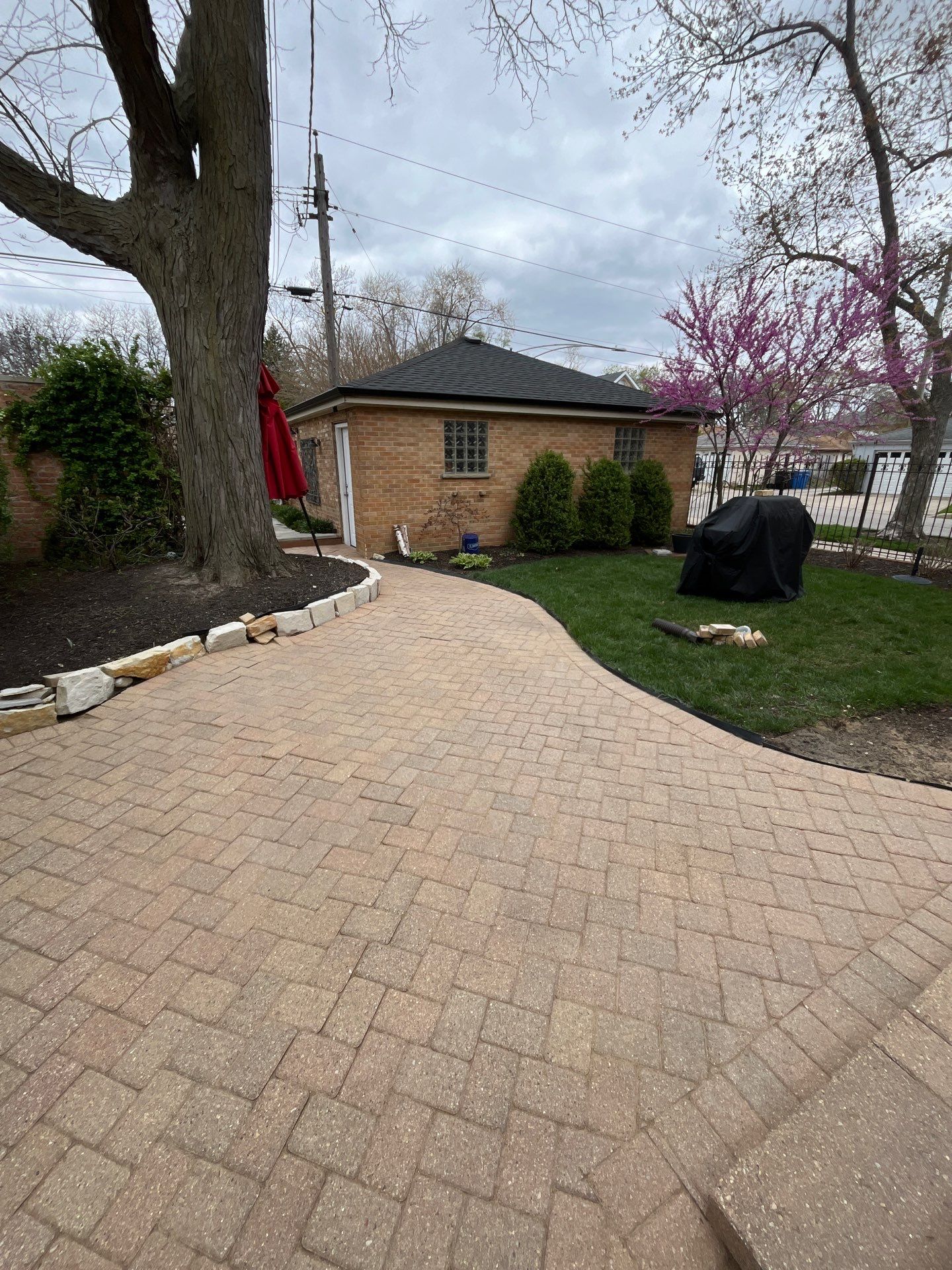 Brick repair, CSS, and stone cleaning by Northern Power Washing LLC.