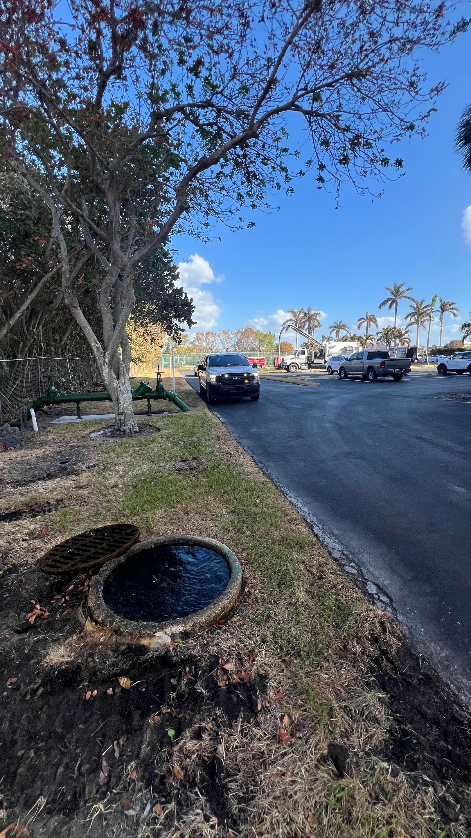 Condo Storm Water System Cleaning and Maintenance From Hurricane Ian by APS Power & Water