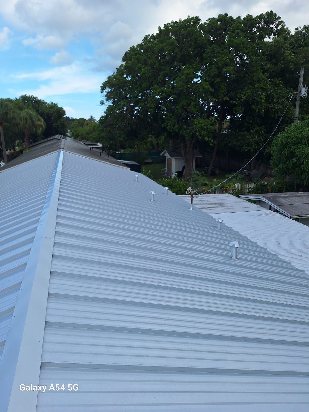 24ga 1" Nail-Strip Charcoal Gray  by Total Roofing System The Metal Roof Experts