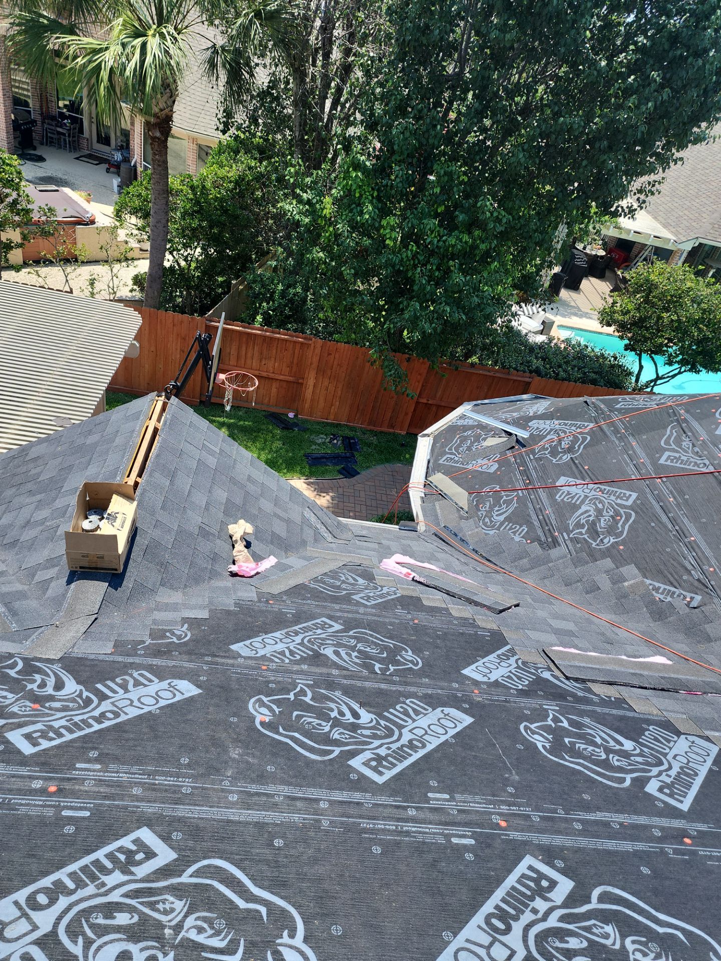 Residential Roofing Repair using Owen's Corning Duration (Lifetime) Shingles by Roof Repair Services LLC