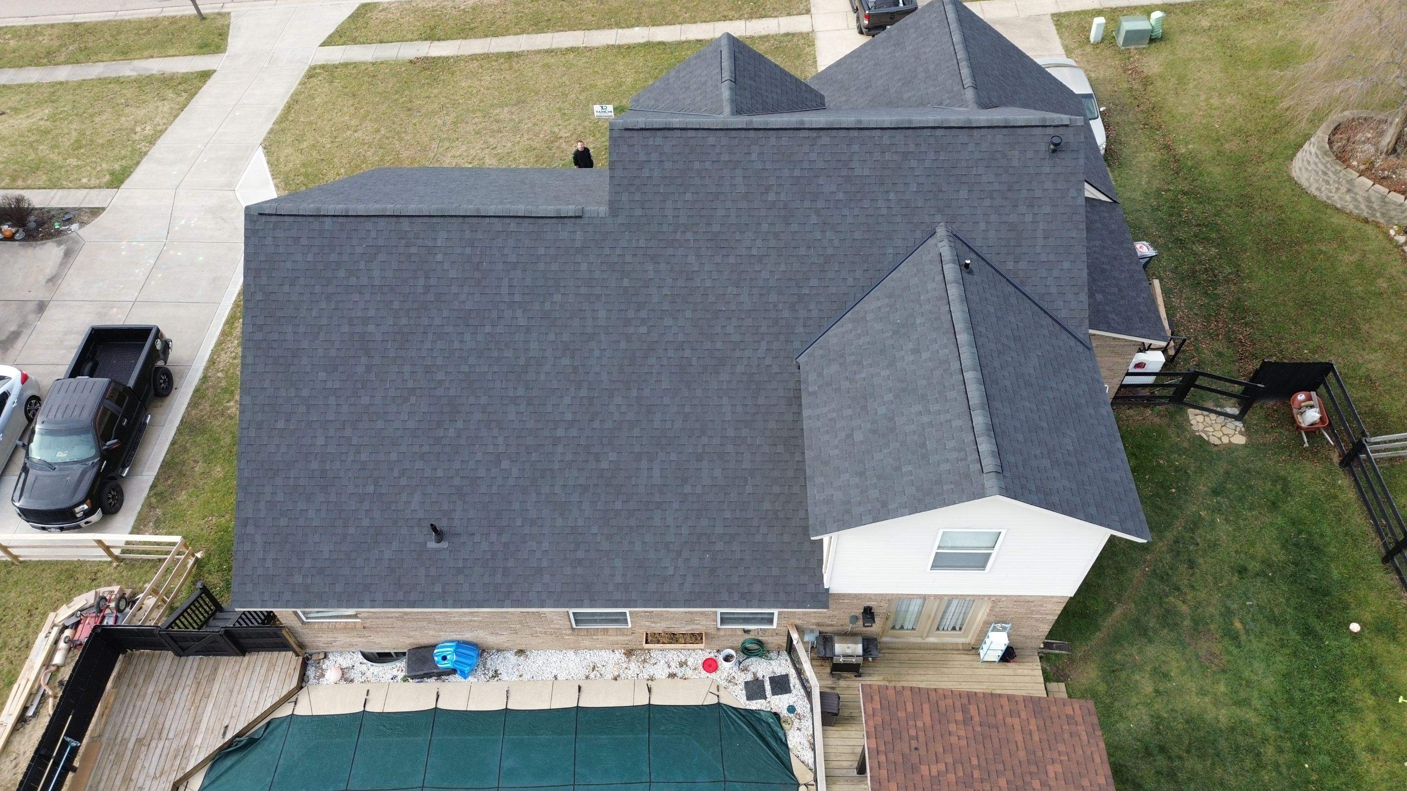 West Hamilton - Pristine Black & Gutters by Tamlin Roofing
