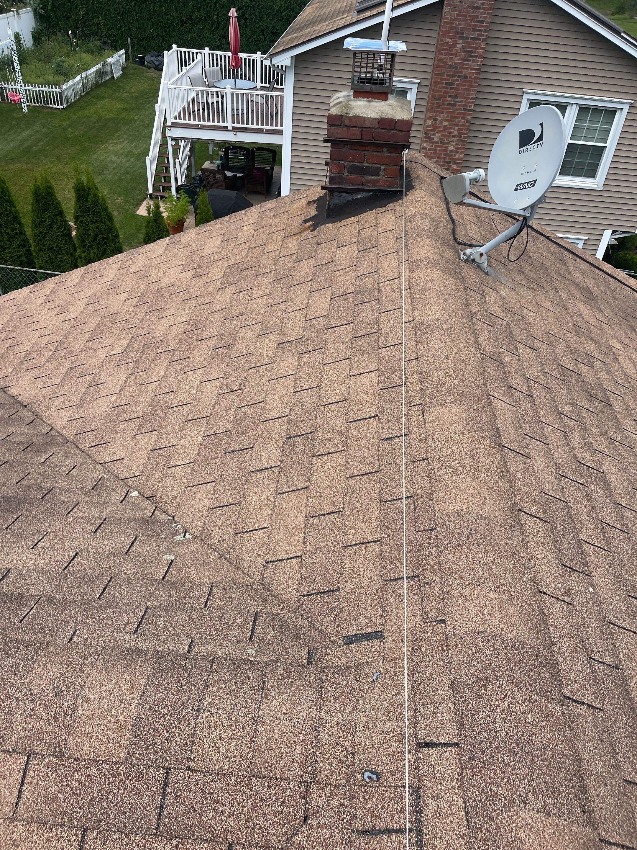 Residential Roofing Installation using Owens Corning TruDefinition Amber by A Plus Exterior