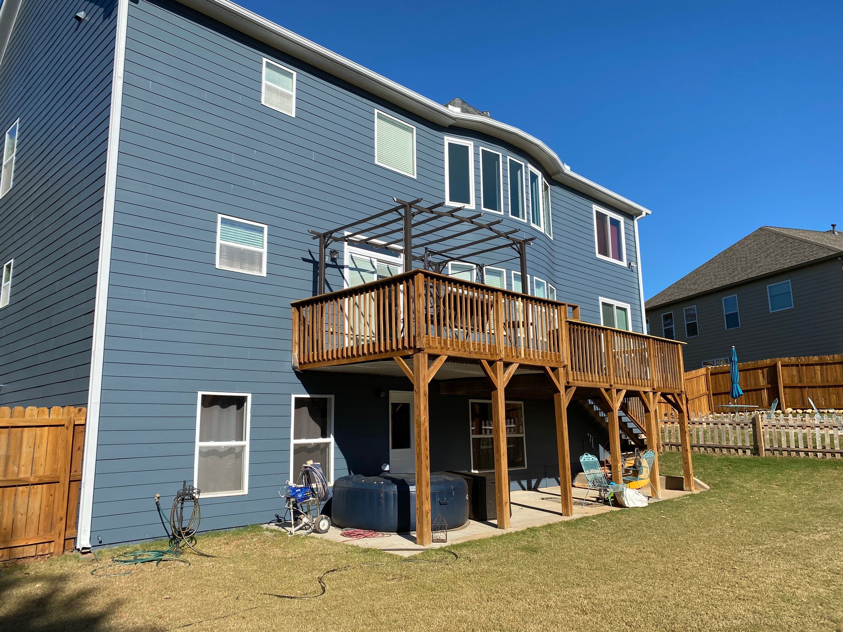 Exterior Siding Refresh and Full House Repaint in Cumming by Swift Home Renovations