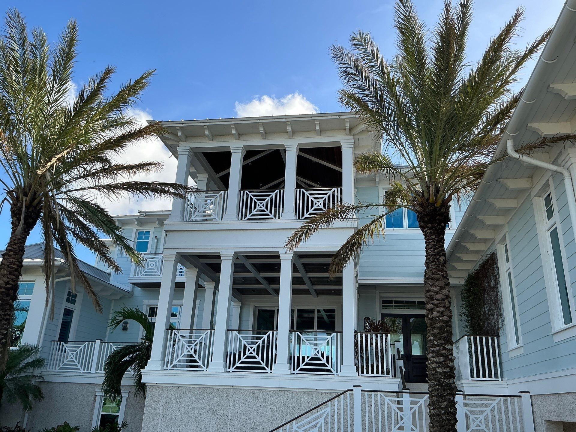 All New 1/2 Round Gutters in Nokomis FL by Gutter Professors