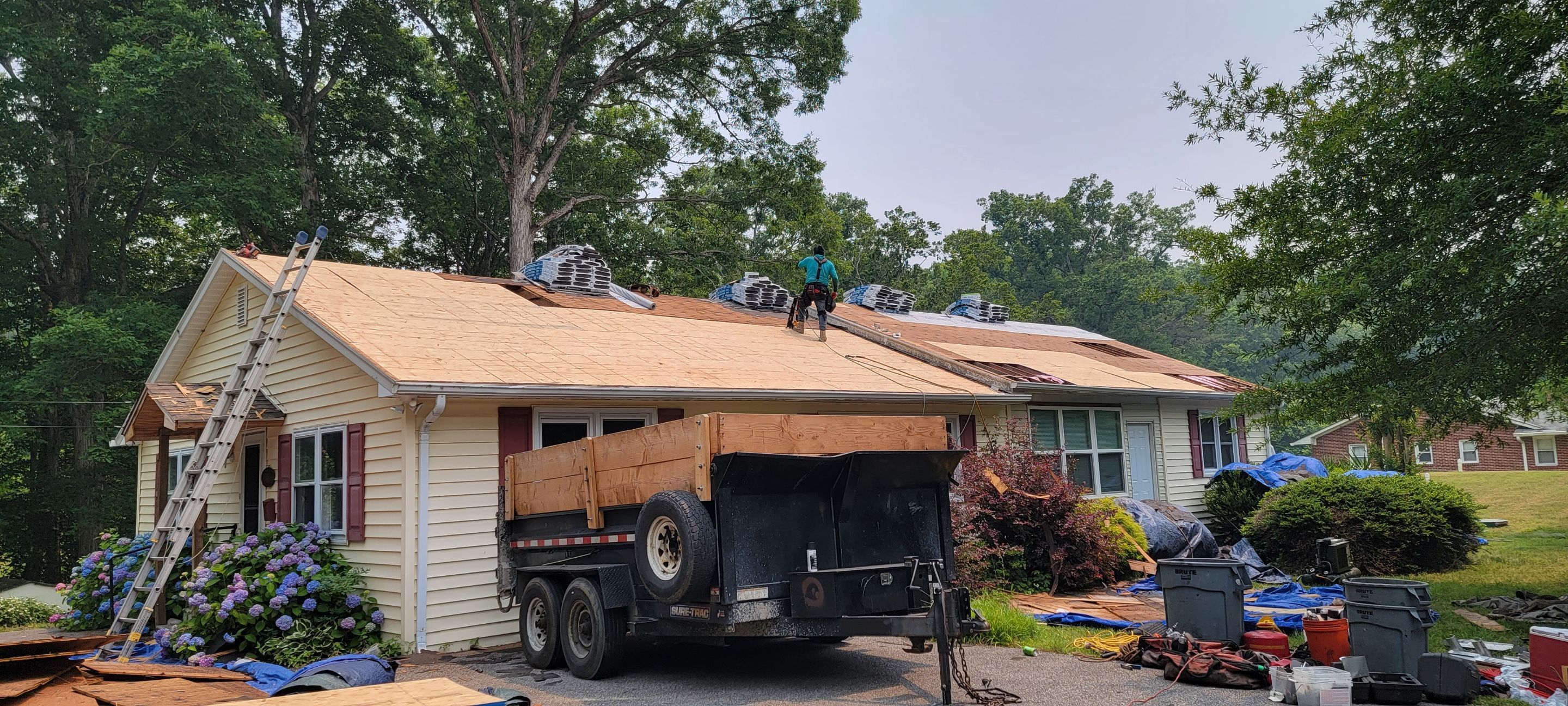 Roof Installation using IKO Cambridge by ExteriorPros