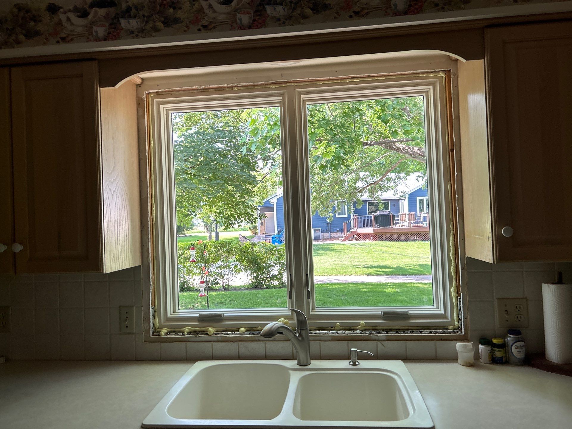 Window installation by United Windows and Siding LLC