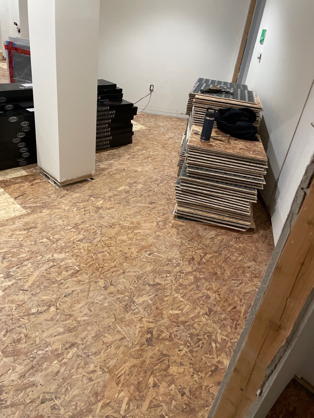 Basement rebuilt after flood by Eco-Nature Construction Inc.