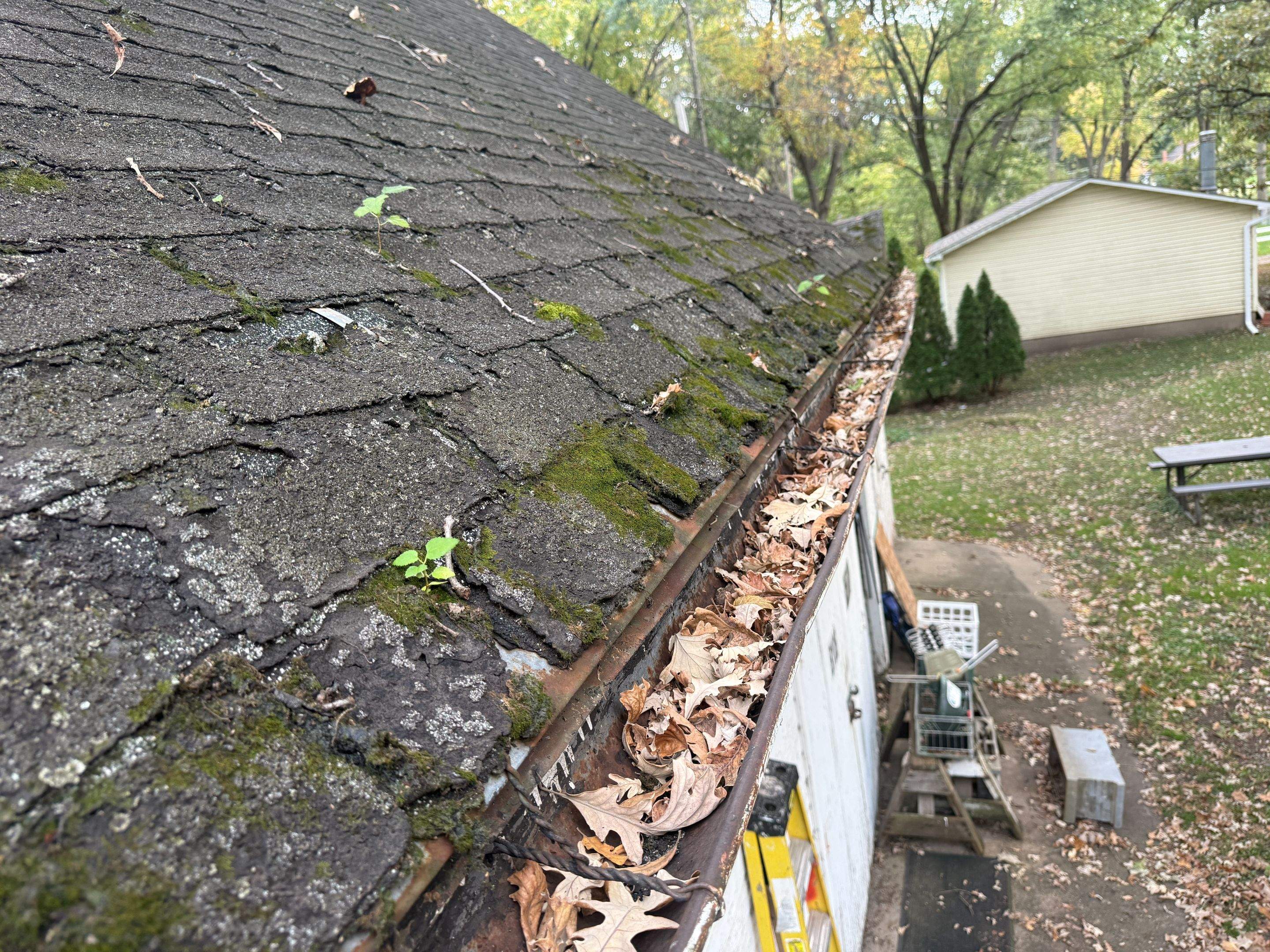 Garage Roof Replacement and Gutter Guard Installation in Red Oak by Star Home