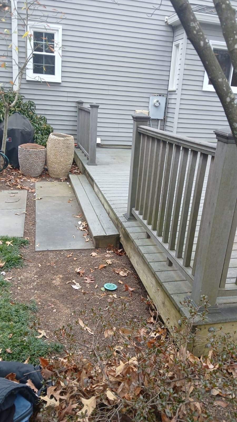 Trex Deck Resurfacing & New Railing in Sterling, VA by Sunburst Construction Inc