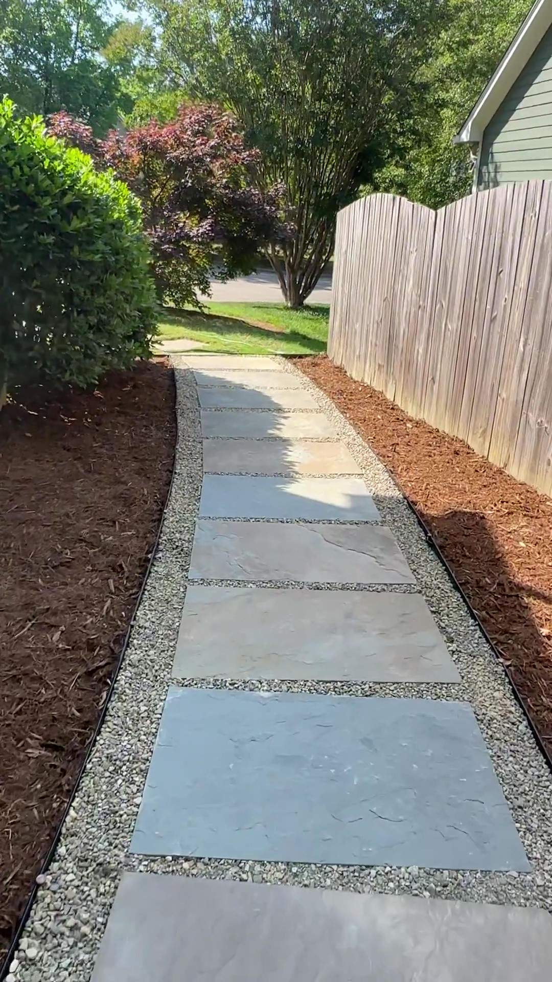 Sod installation and hardscaping in Cary by Martinez Brother’s Nc Landscaping Inc
