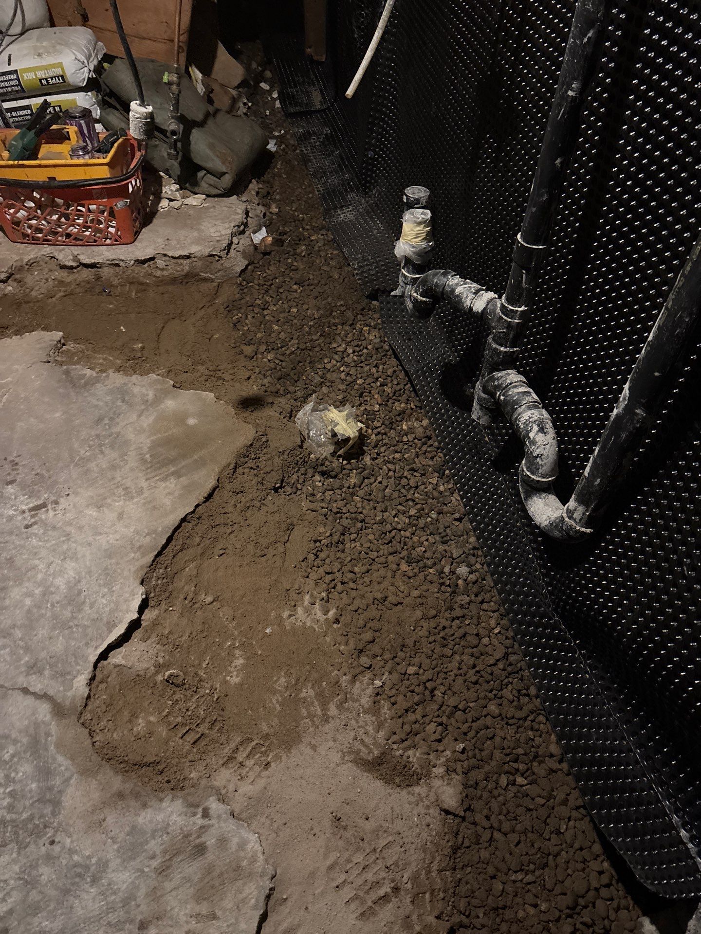 Interior Drain Tile & Wall Drainage in St. Paul, MN by Waterproofing Northeast
