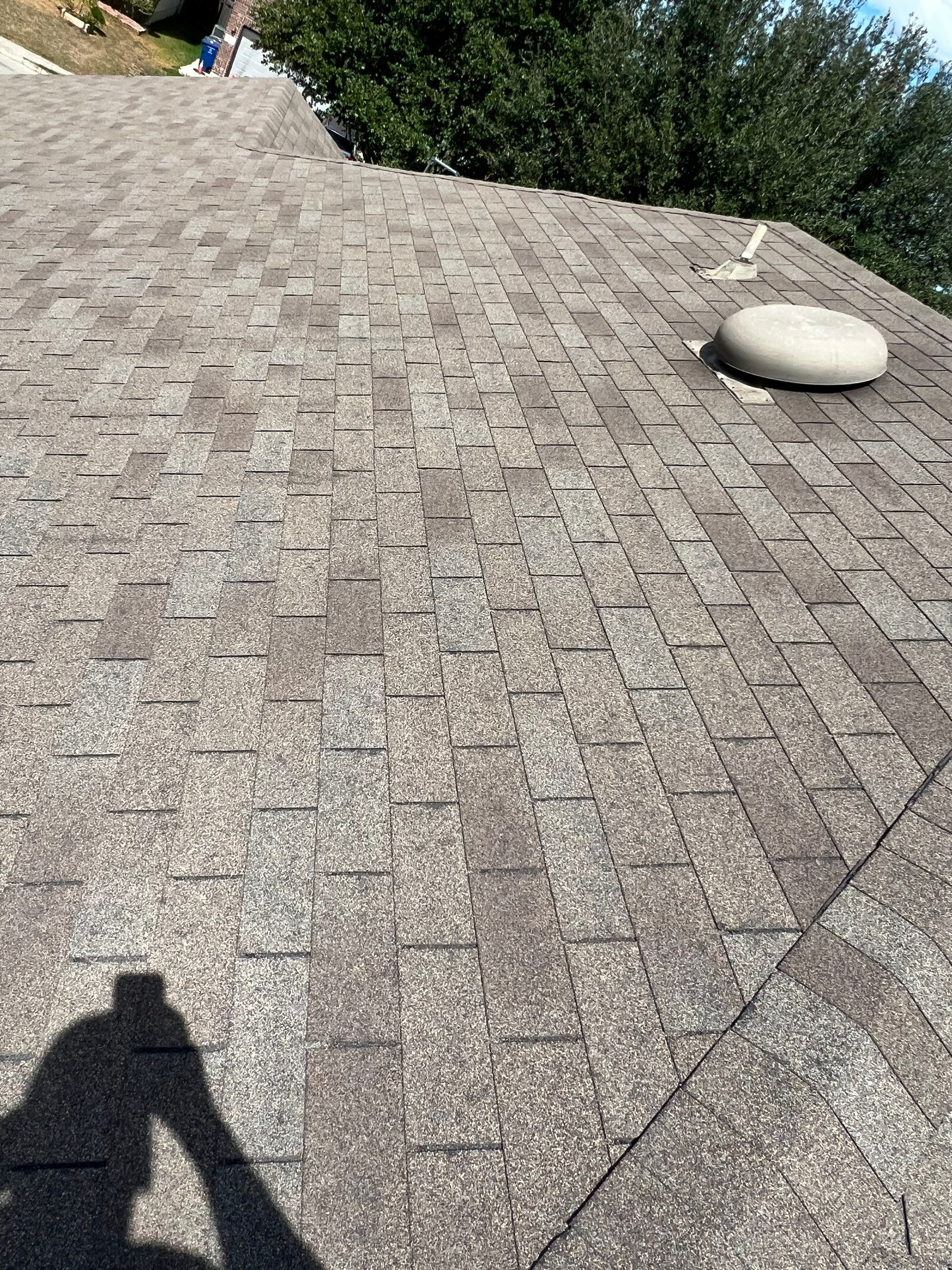 Hail Damage Roof Inspection using Roof and Drone Inspection by Premier Roofing and Contracting