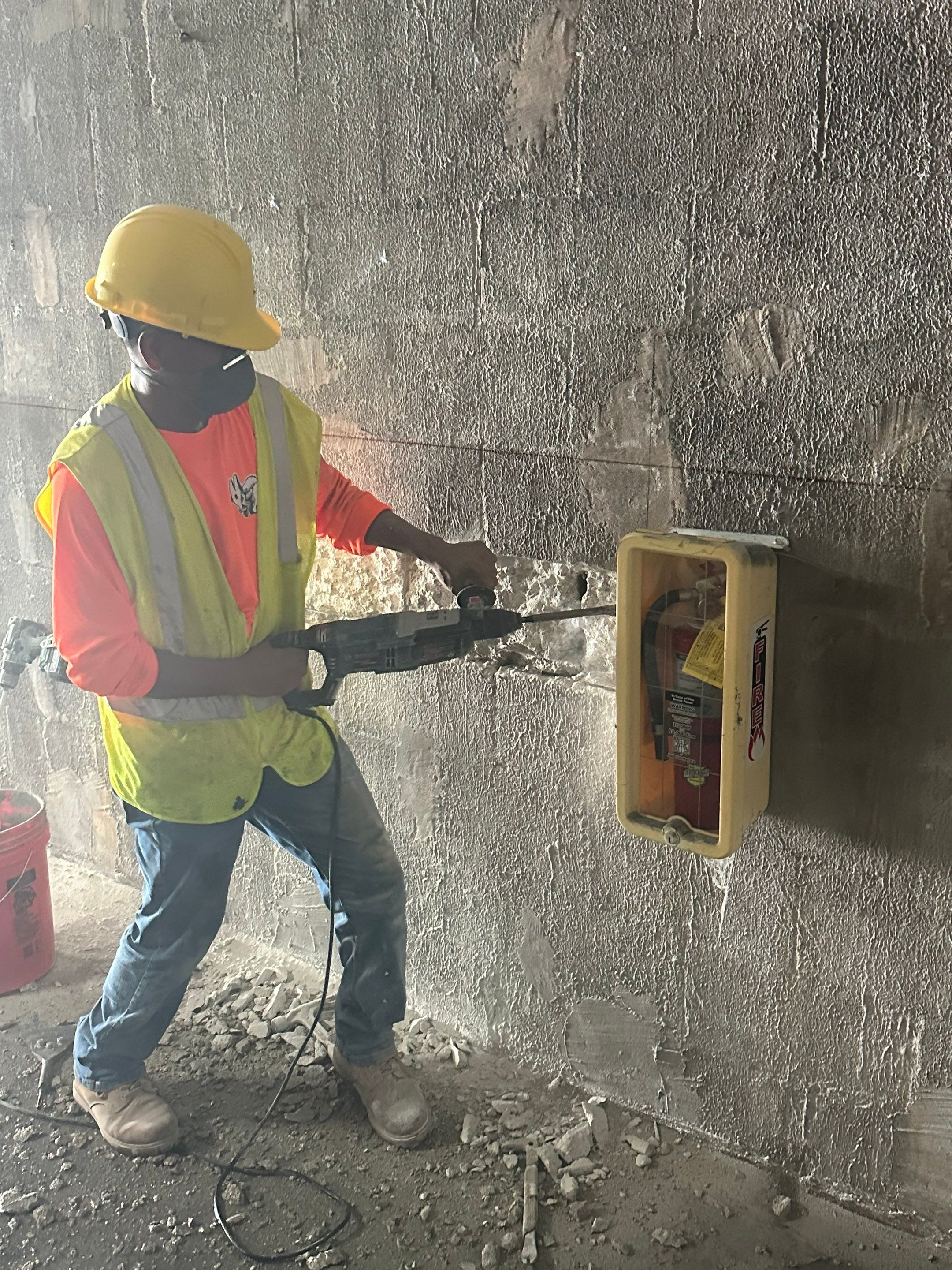 Concrete Restoration using SIKA by The Goat Contractor ( Giampri Corp)