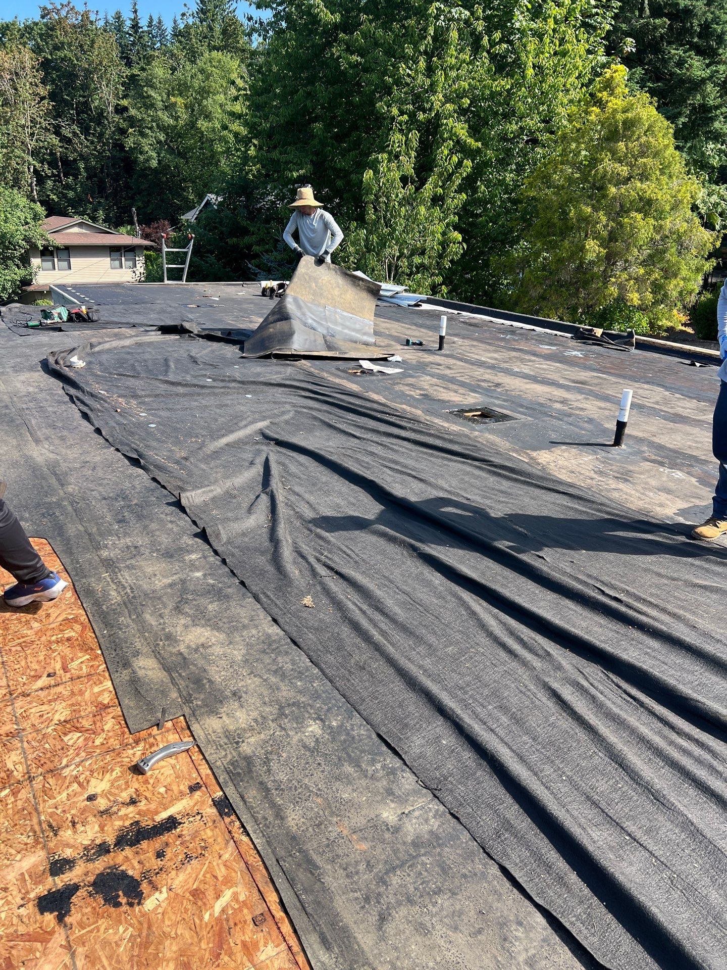 Residential Roofing Installation using GAF UHDZ Shingles by Roofing Formula LLC