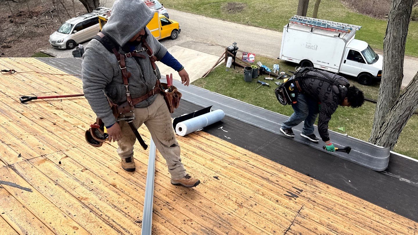 Roof Replacement using Owens Corning Estate Gray by 180 Contractors
