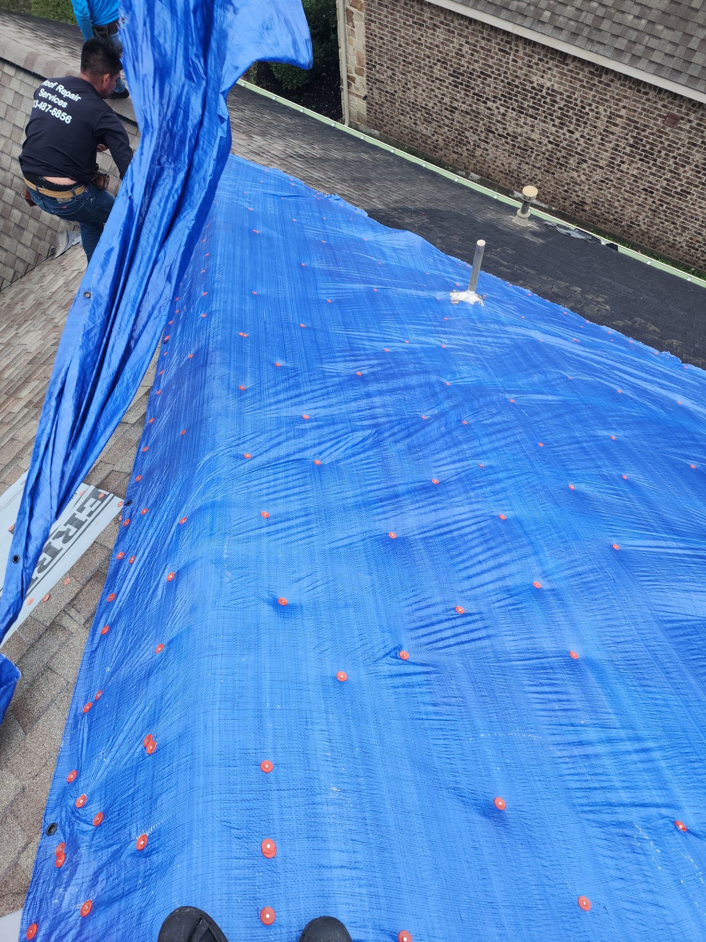 Residential Roofing Installation using Owen's Corning Duration (Lifetime) Shingles by Roof Repair Company