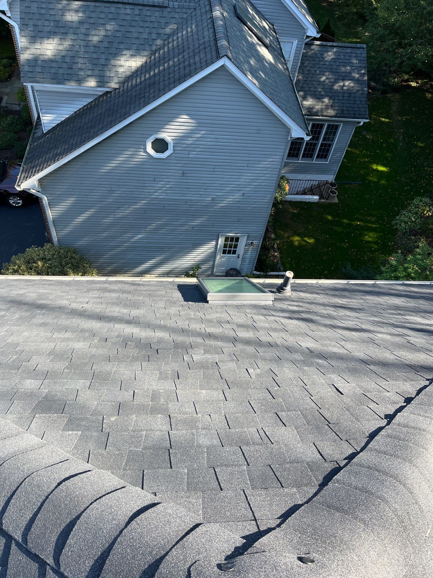 Burke: Residential Roof Replacement with CertainTeed Landmark Pro Designer Shingles in Max Def Charcoal Black by RM Banning, Inc.