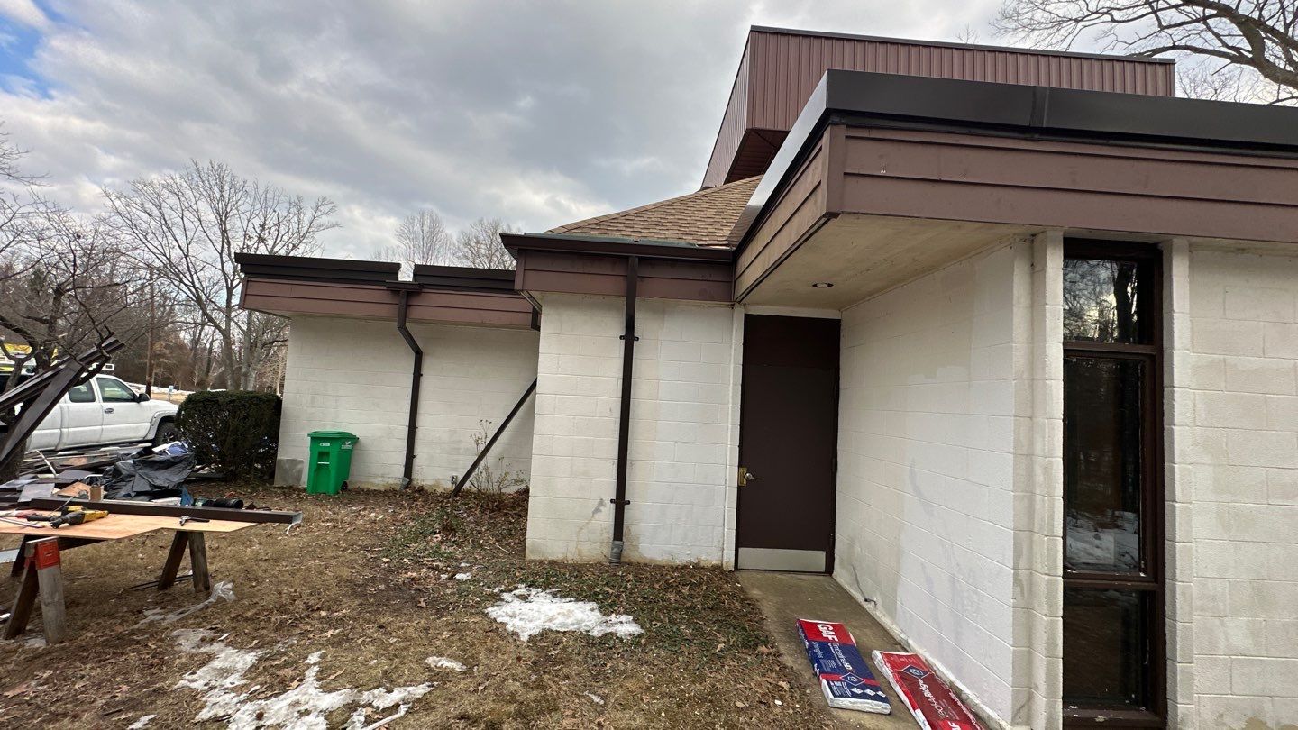 Church Roof Installation using Silicone TPO by ExteriorPros