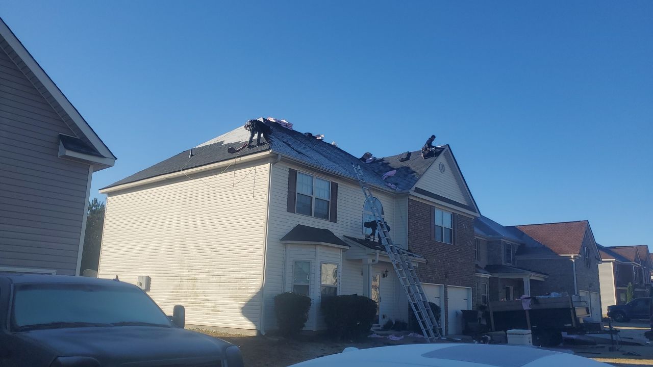 Residential Roofing Installation using Owens Corning by Inspector Roofing and Restoration