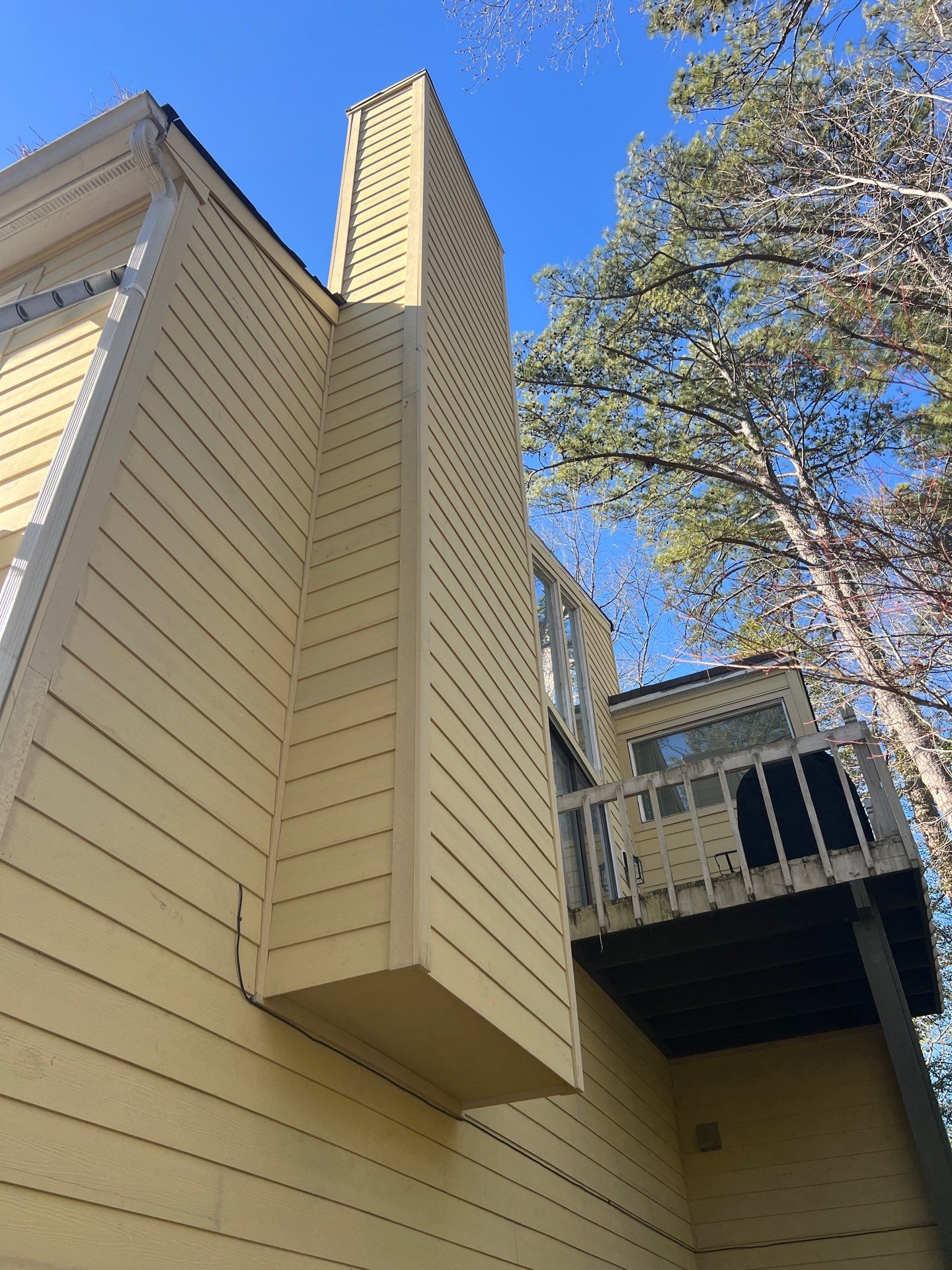 Exterior Painting with Accent Color and James Hardie Siding Installation in Marietta, GA by Nelson Exteriors