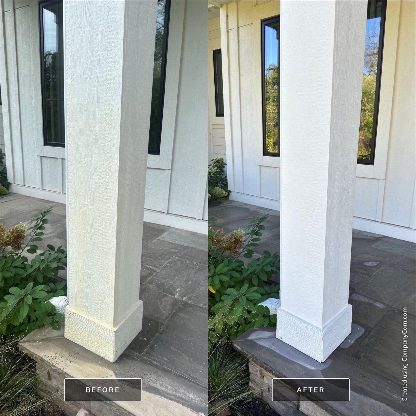 Project in Lake Geneva by Simmons Power & Soft Washing