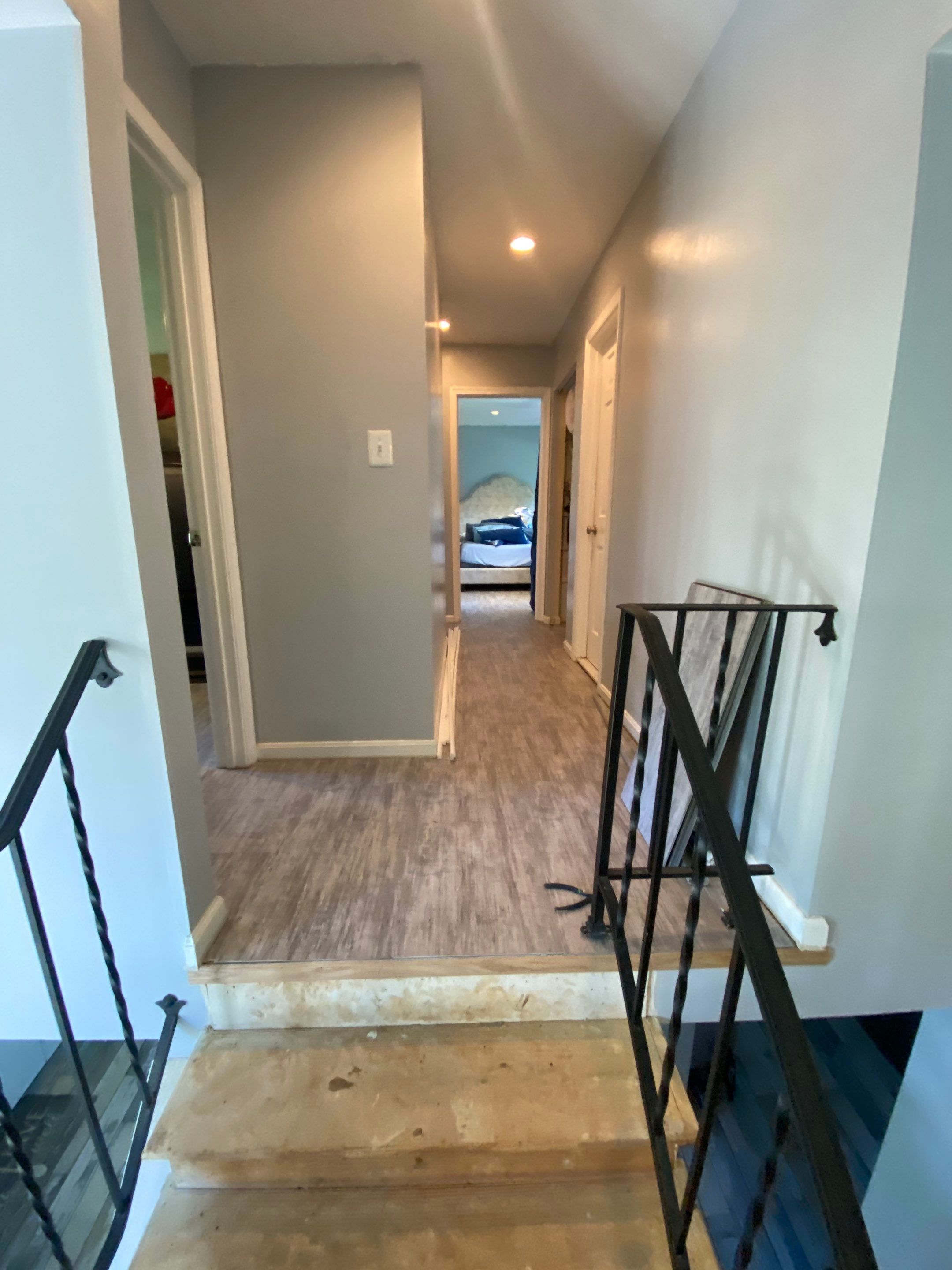 LVP flooring install by The Smet Companies, LLC
