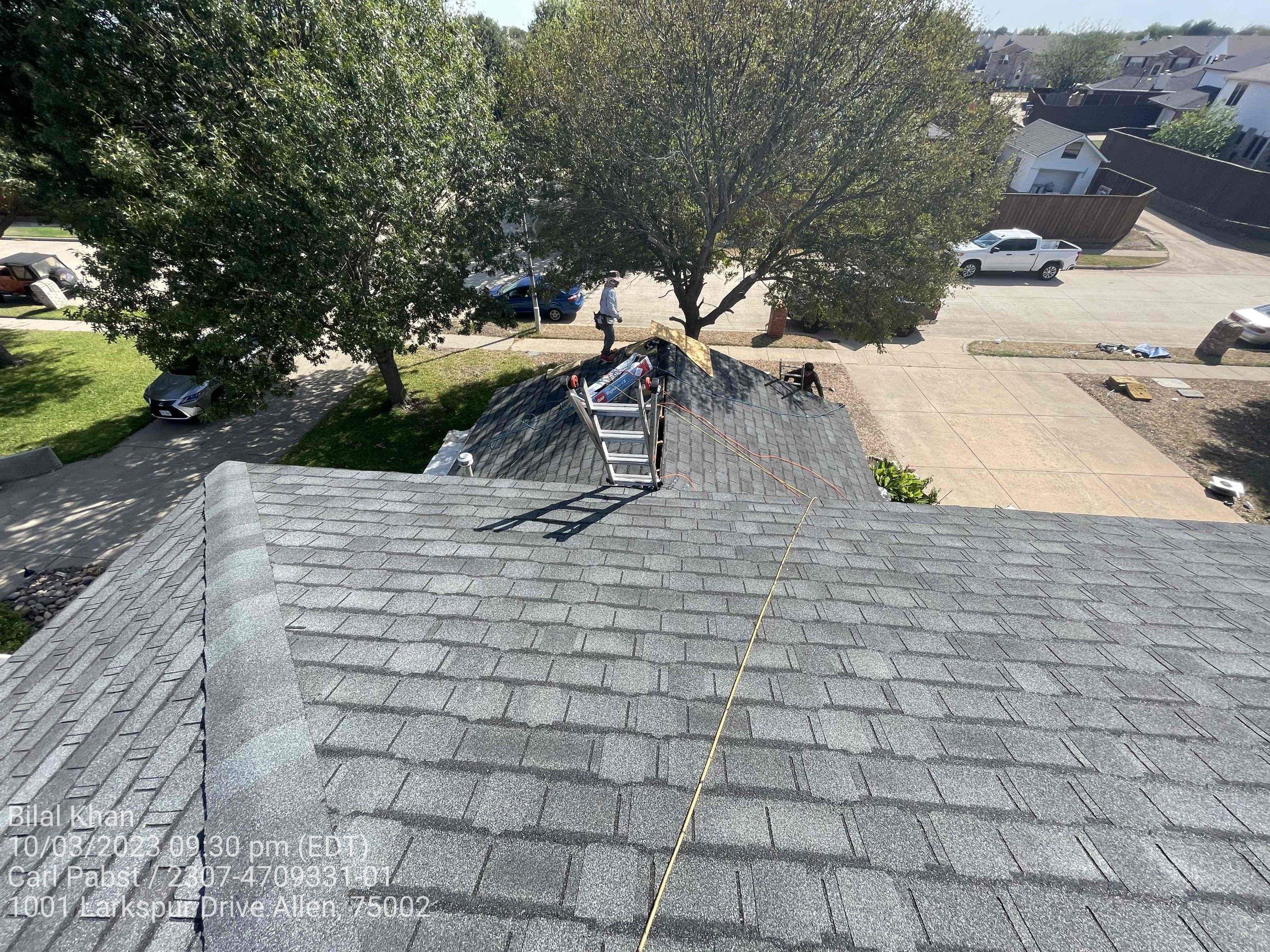 Project in Allen by Zeus Exteriors
